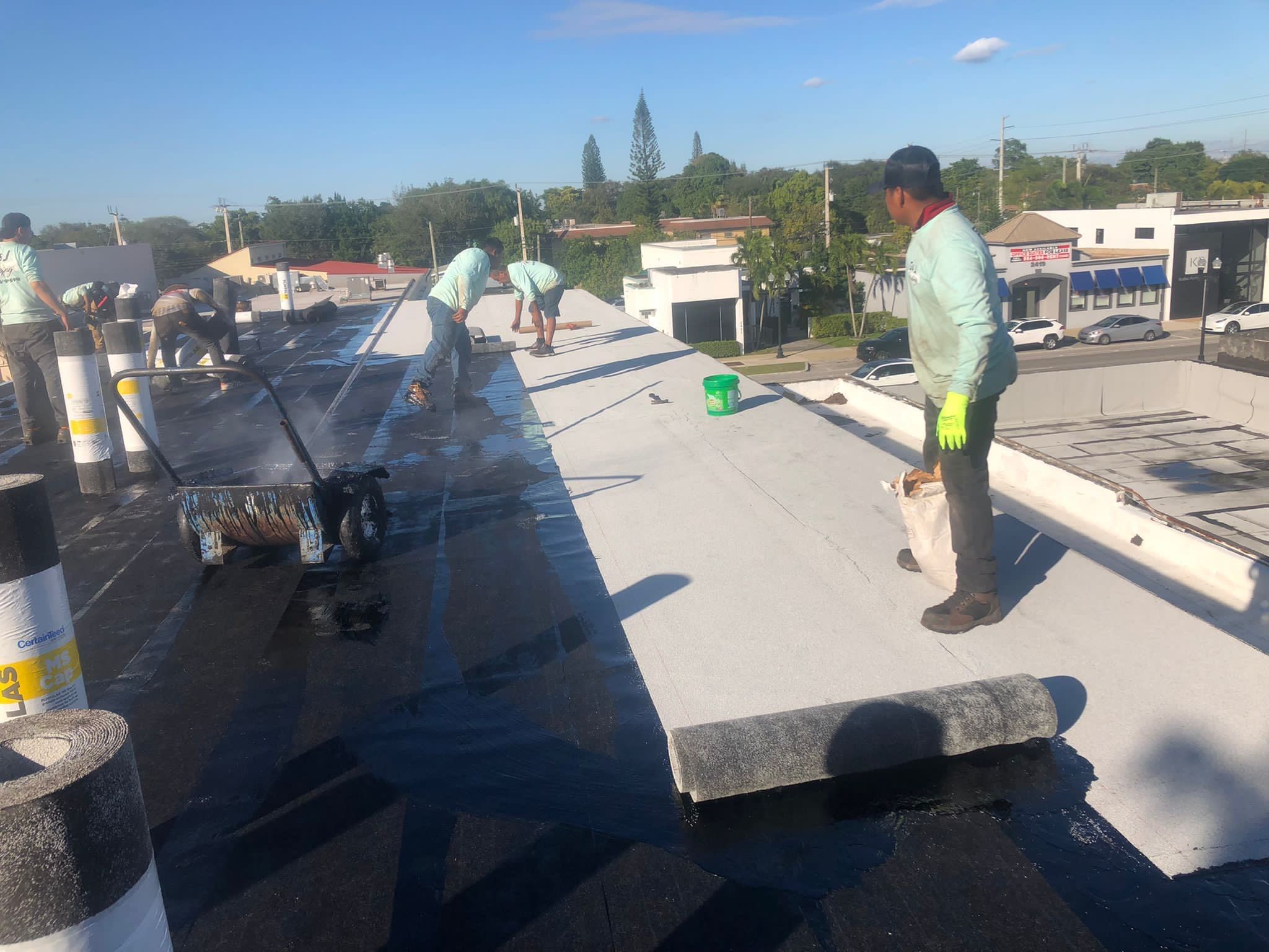 Hollywood Blvd., Hollywood, FL by G&J Roofing 