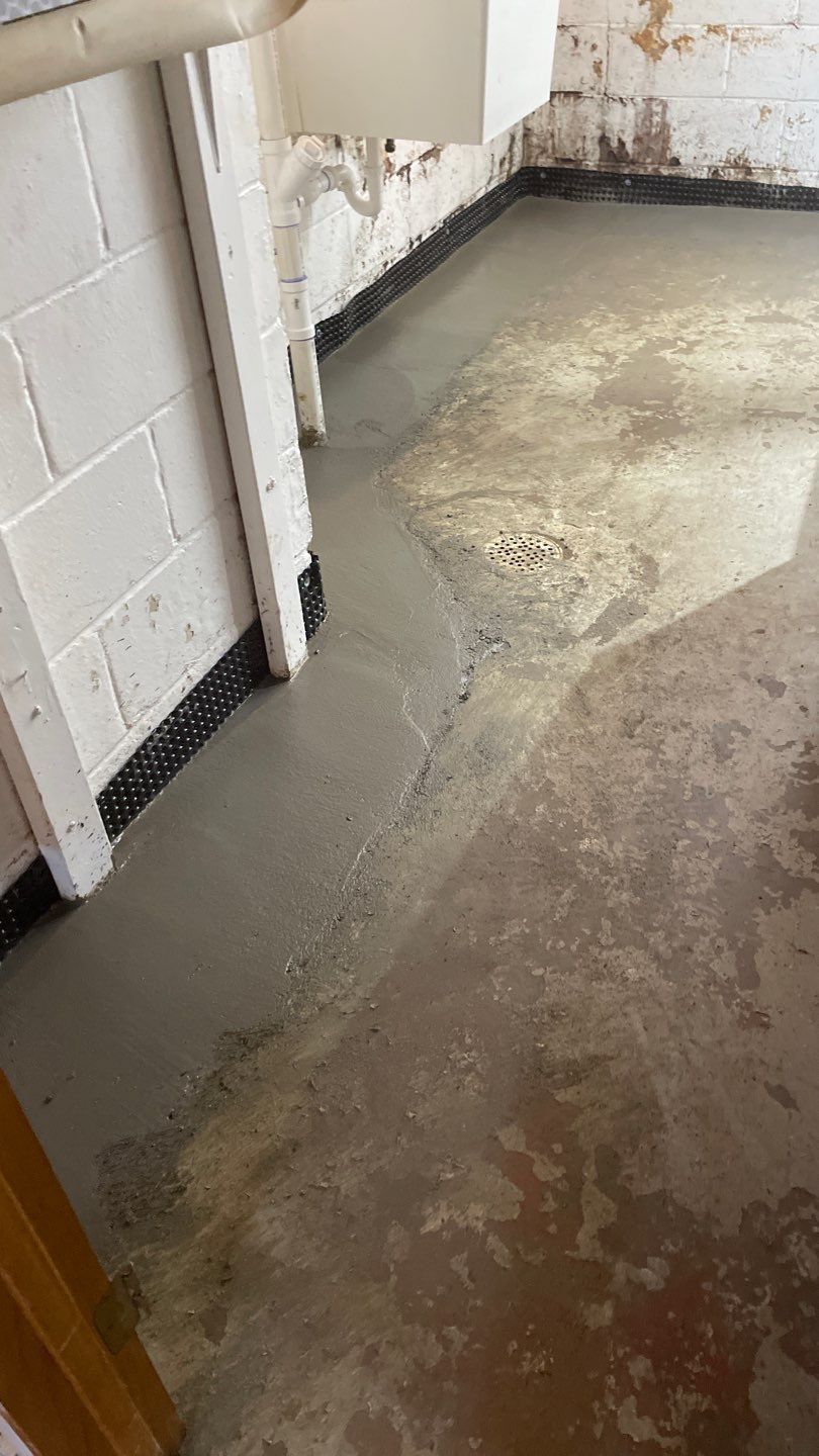 Drain Tile in Columbia Heights by Waterproofing Northeast