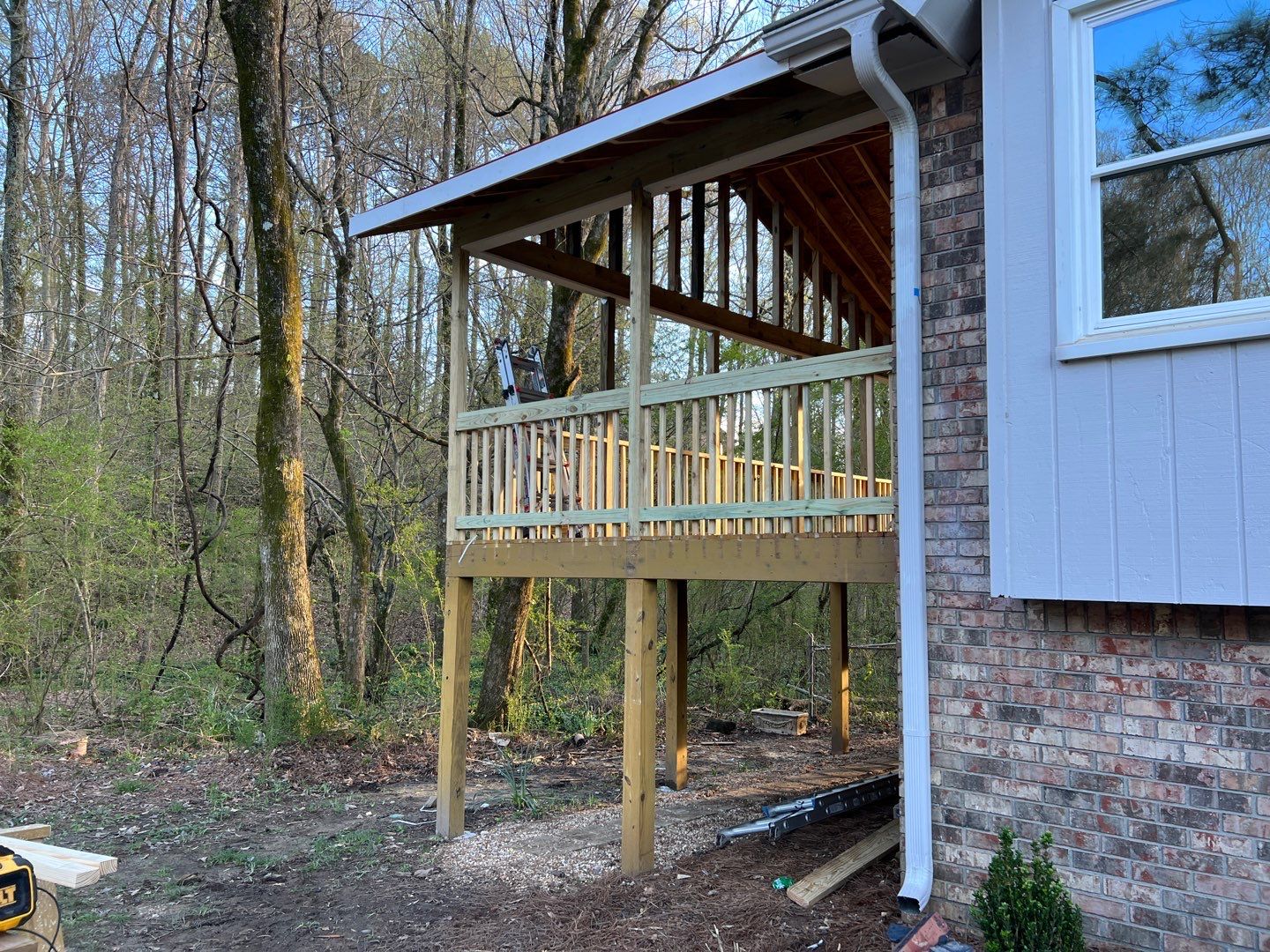 Mountain Brook - Covered Porch by Pillar and Pine