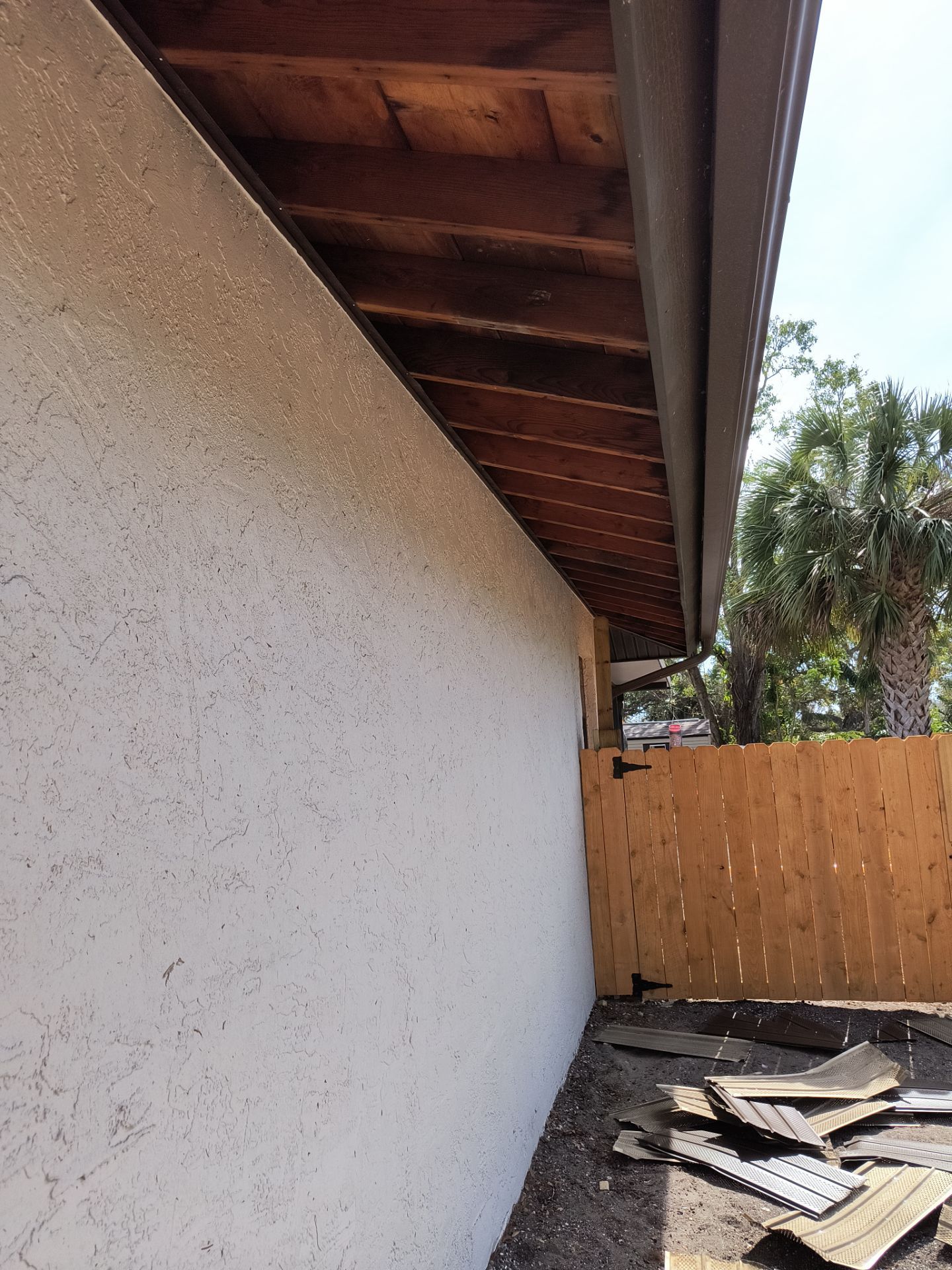 All New Soffit Installation in Sarasota FL by Gutter Professors