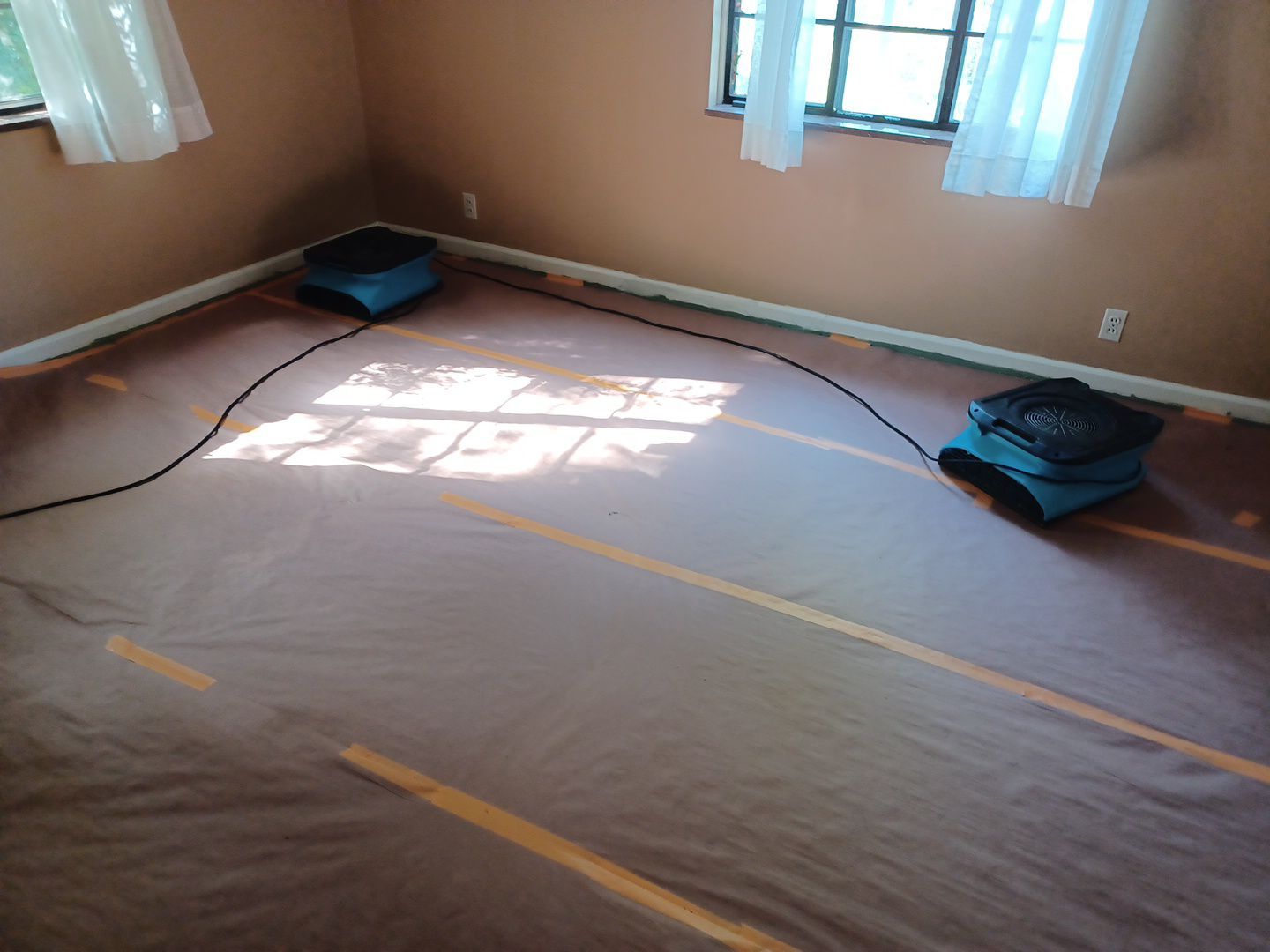 Project in West Bloomfield Township by EzDry Water Mitigation & Property Restoration