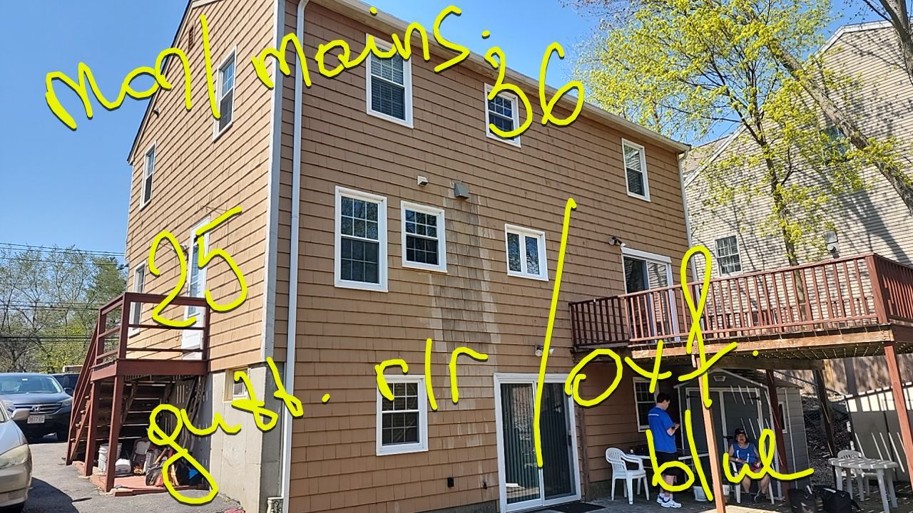 Deck and siding in newton, MA by UBrothers Construction