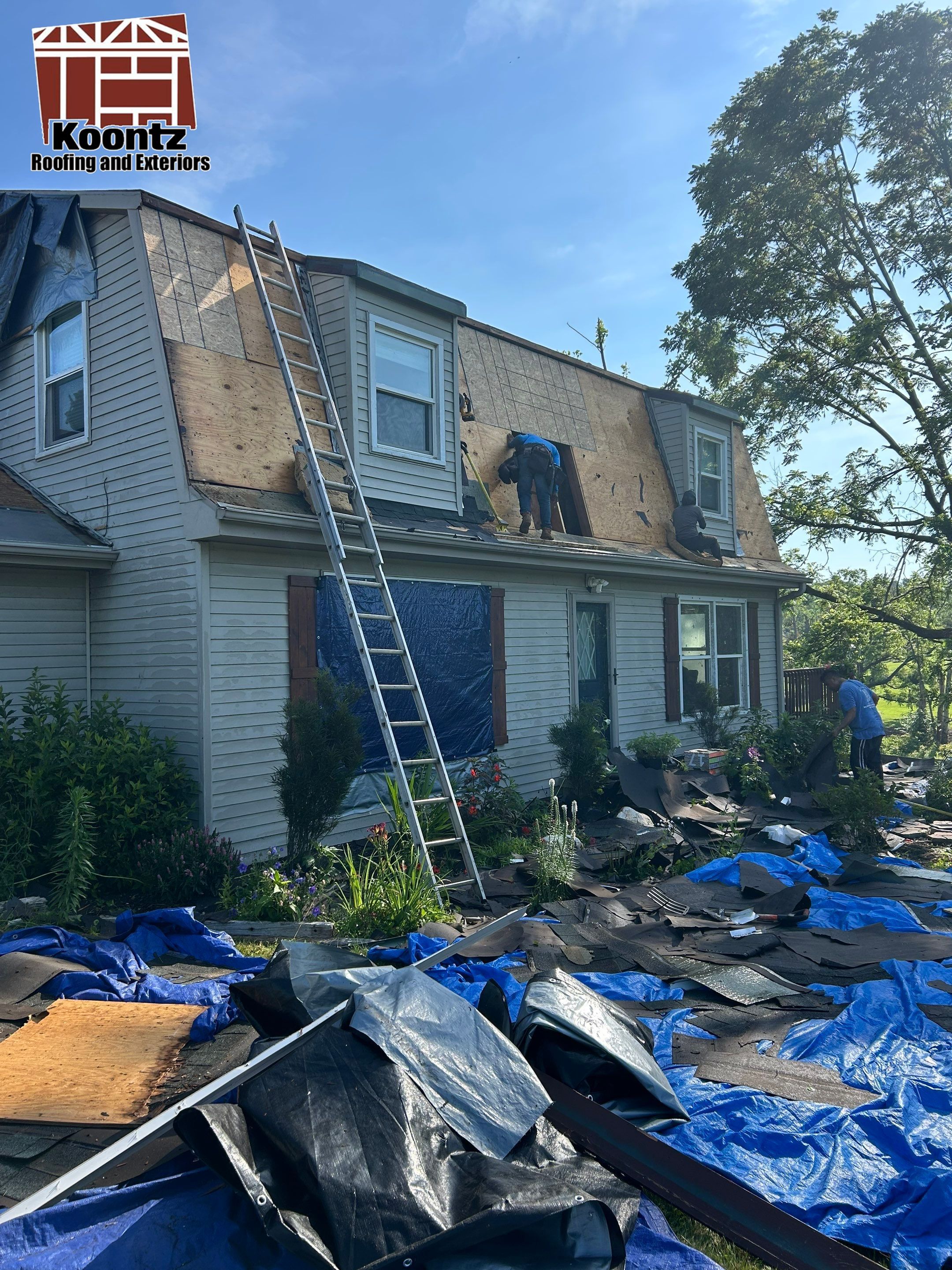 Roof & Exterior Installation by Koontz Construction