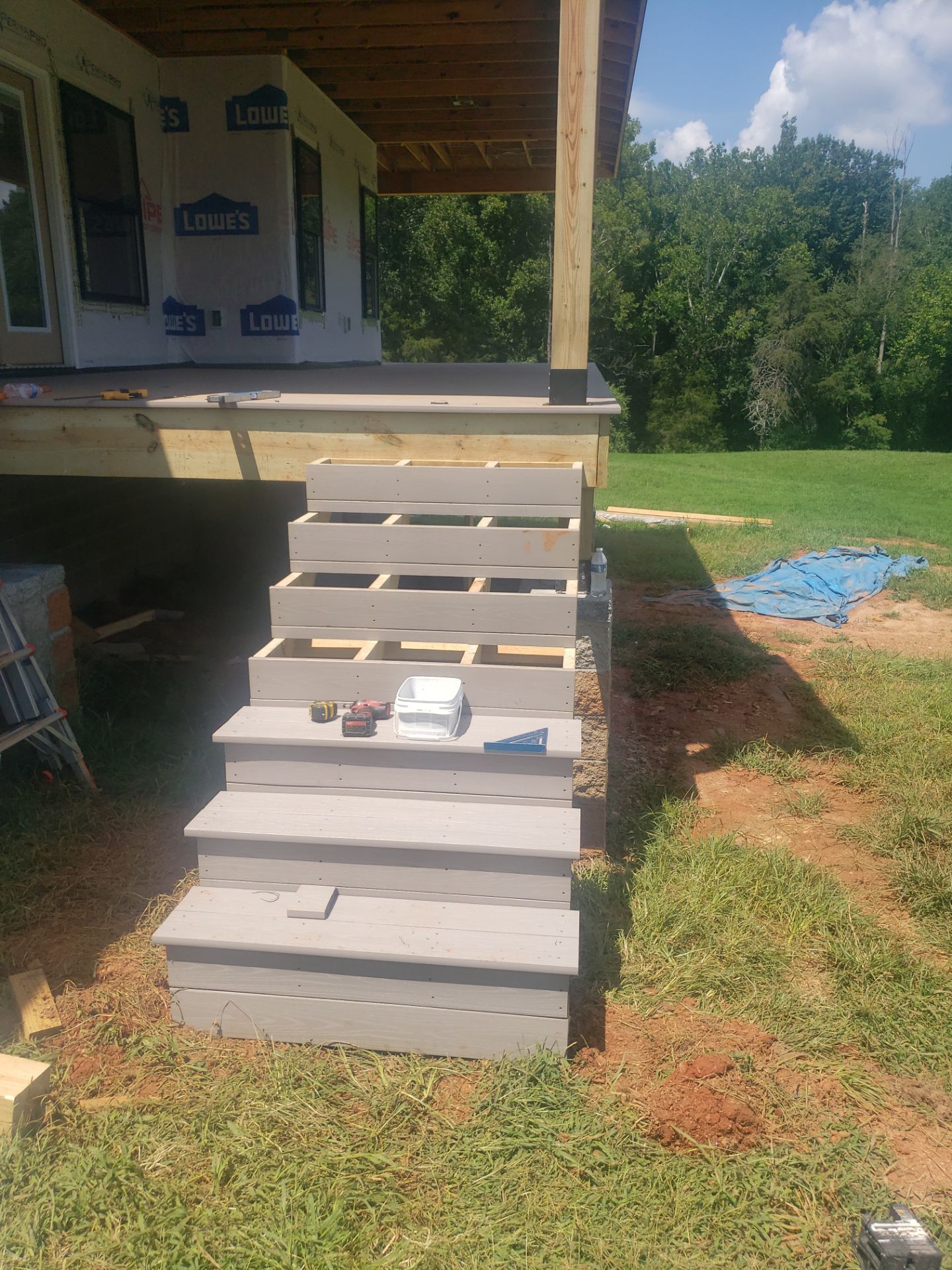 Massive Deck Completed with Custom Details! by A Step Above Handy LLC