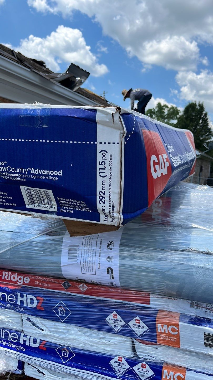 Residential Roofing Installation using GAF Timberline HDZ Charcoal by Nitro Roofing and Construction