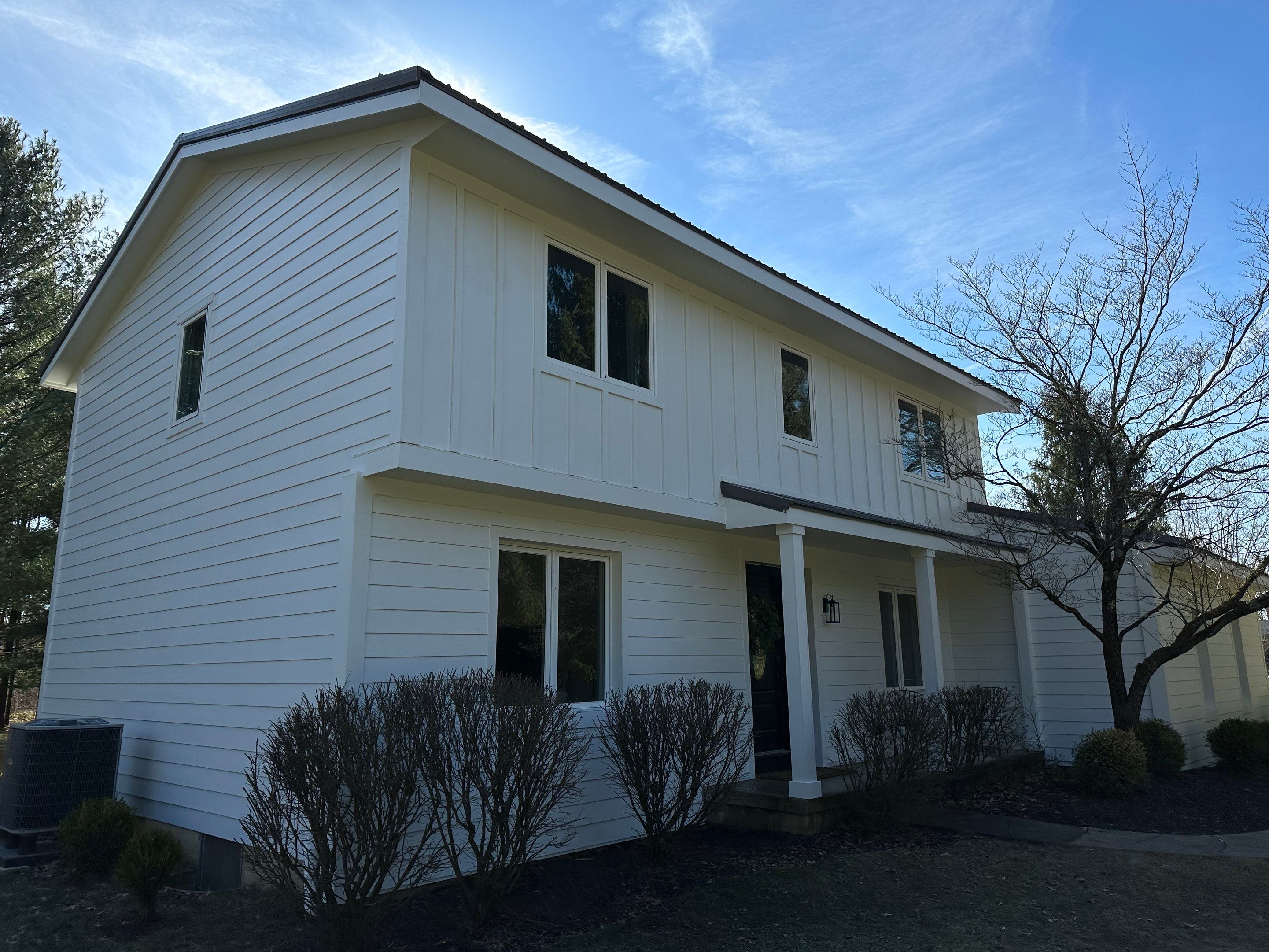 James Hardie Siding installation in New Albany by Best Exteriors Inc
