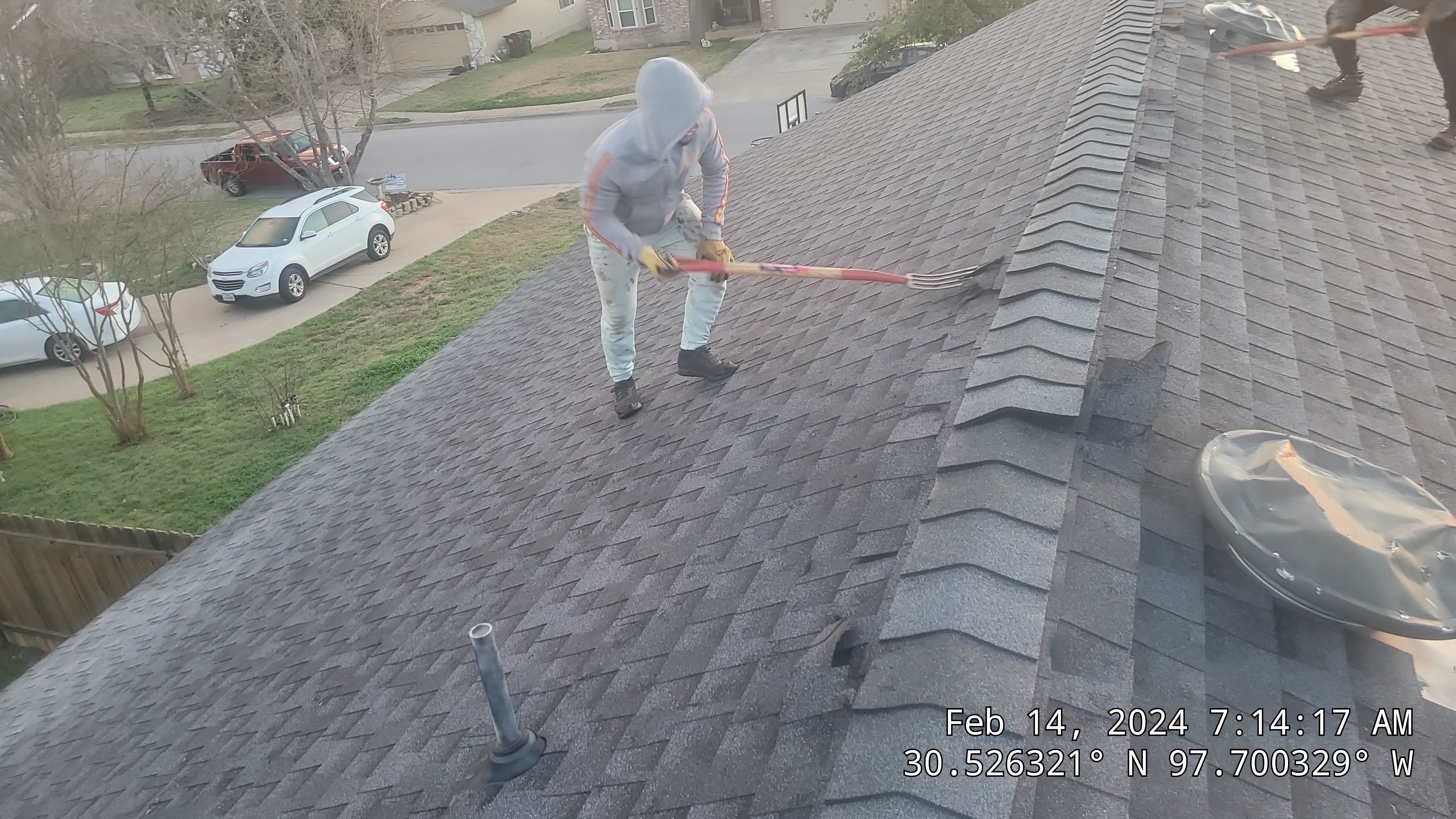 Asphalt Shingle Roof Replacement and Attic Vent Installation in Round Rock by Caliber Restoration LLC