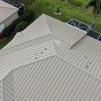 24ga 1.5" Mechanical Seam Sierra Tan by Total Roofing System The Metal Roof Experts