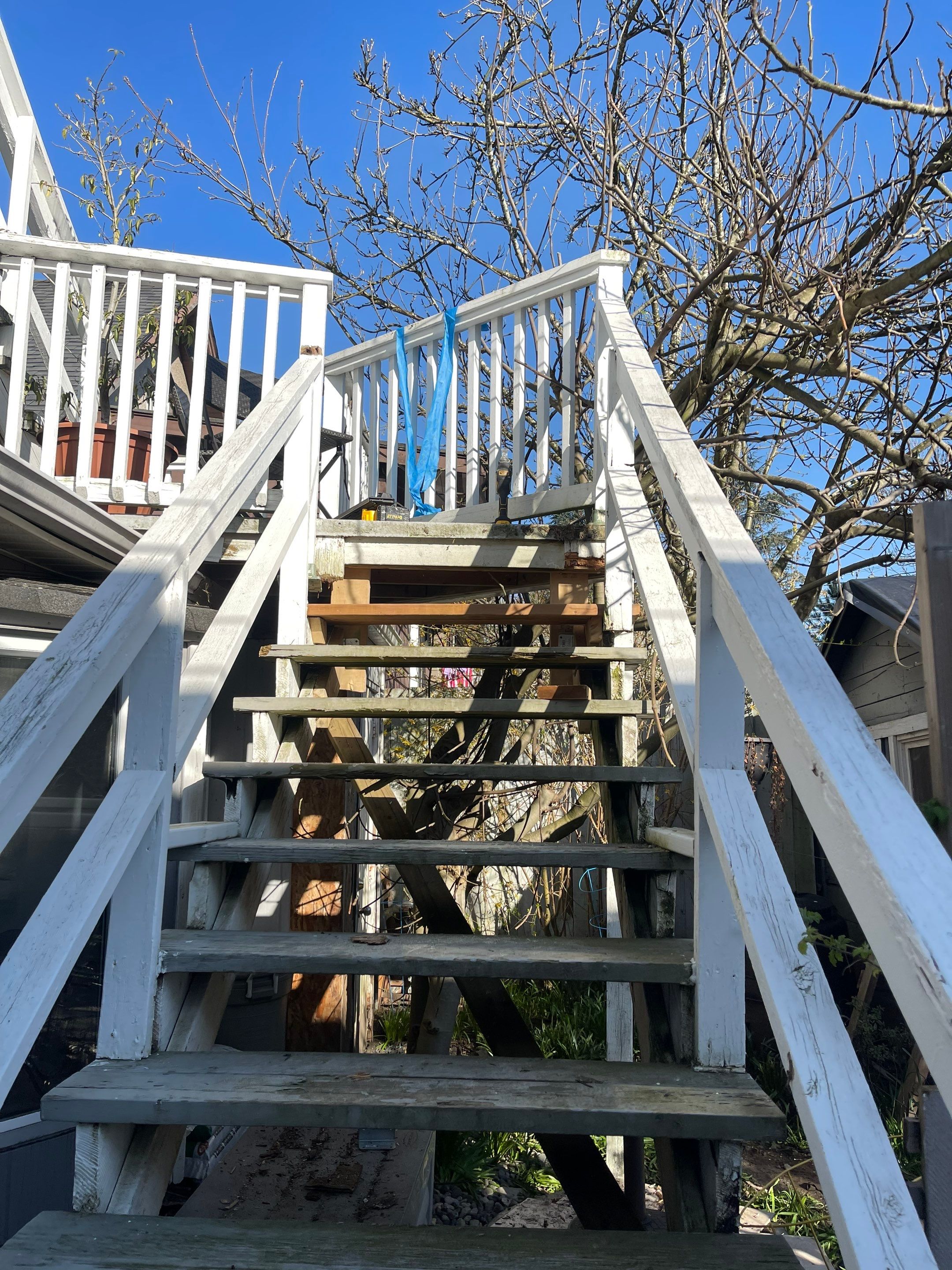 New Deck & New Set Of Stairs by YVR Construction Group