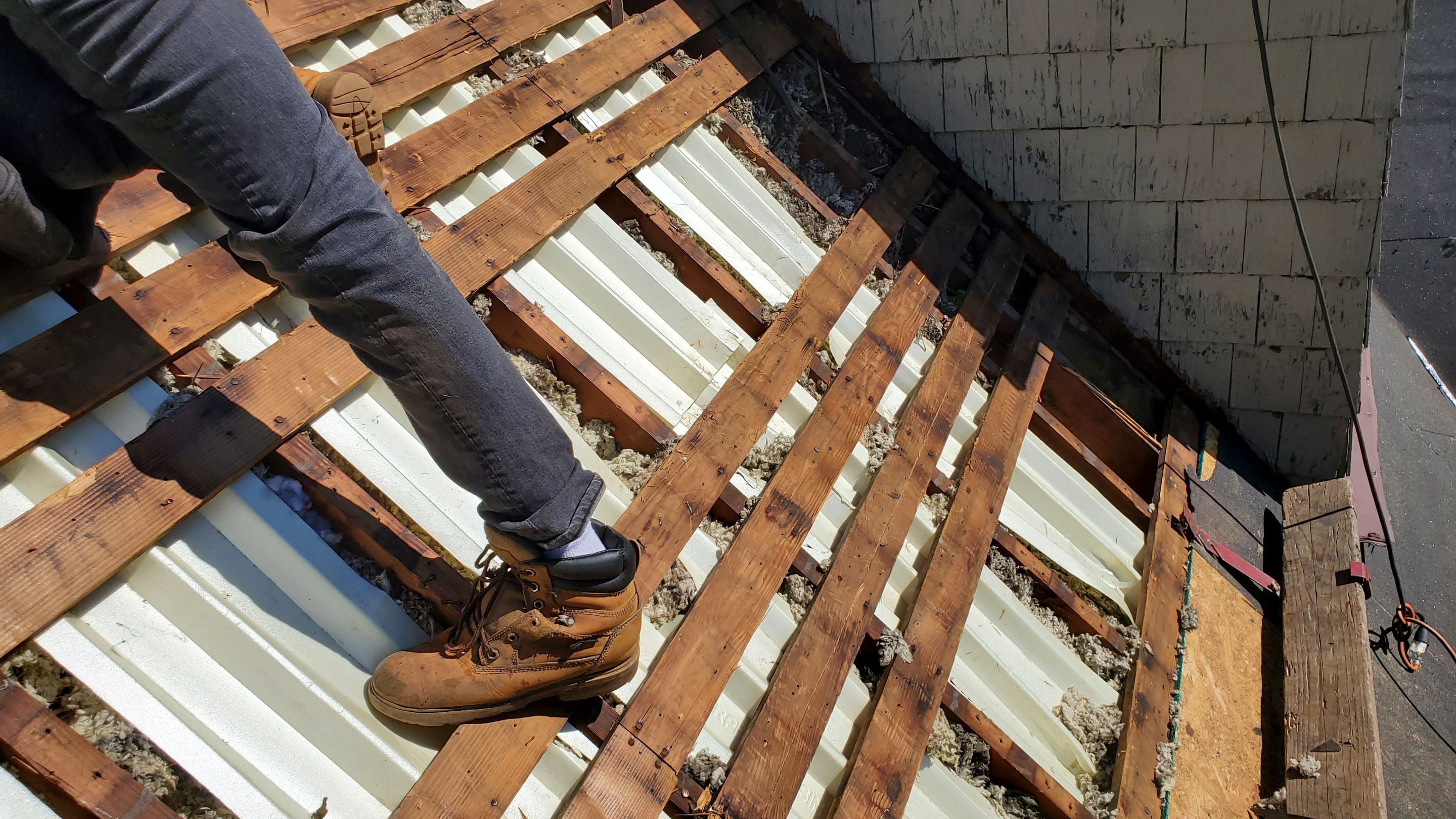 Residential Roofing Installation using Owens Corning inFlow Vent by Absolute Roofing and Construction
