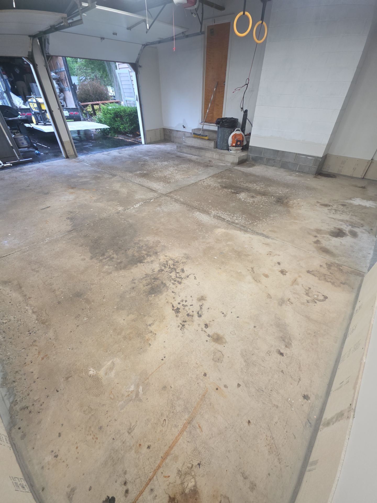 Vintage Silverado Garage Coating by NG Masonry & Construction LLC