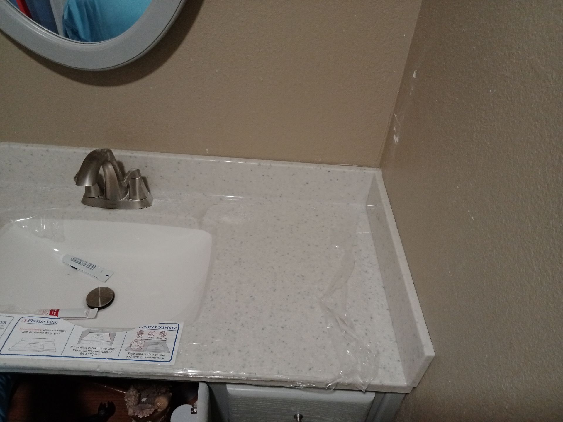 Small Bathroom Remodel by Cornerstone Home Builders, LLC