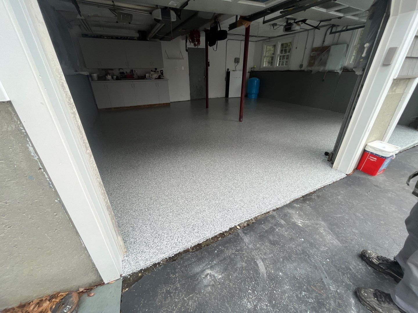 Maestranzi Garage TransFLOORmation by Symphony Concrete Coatings