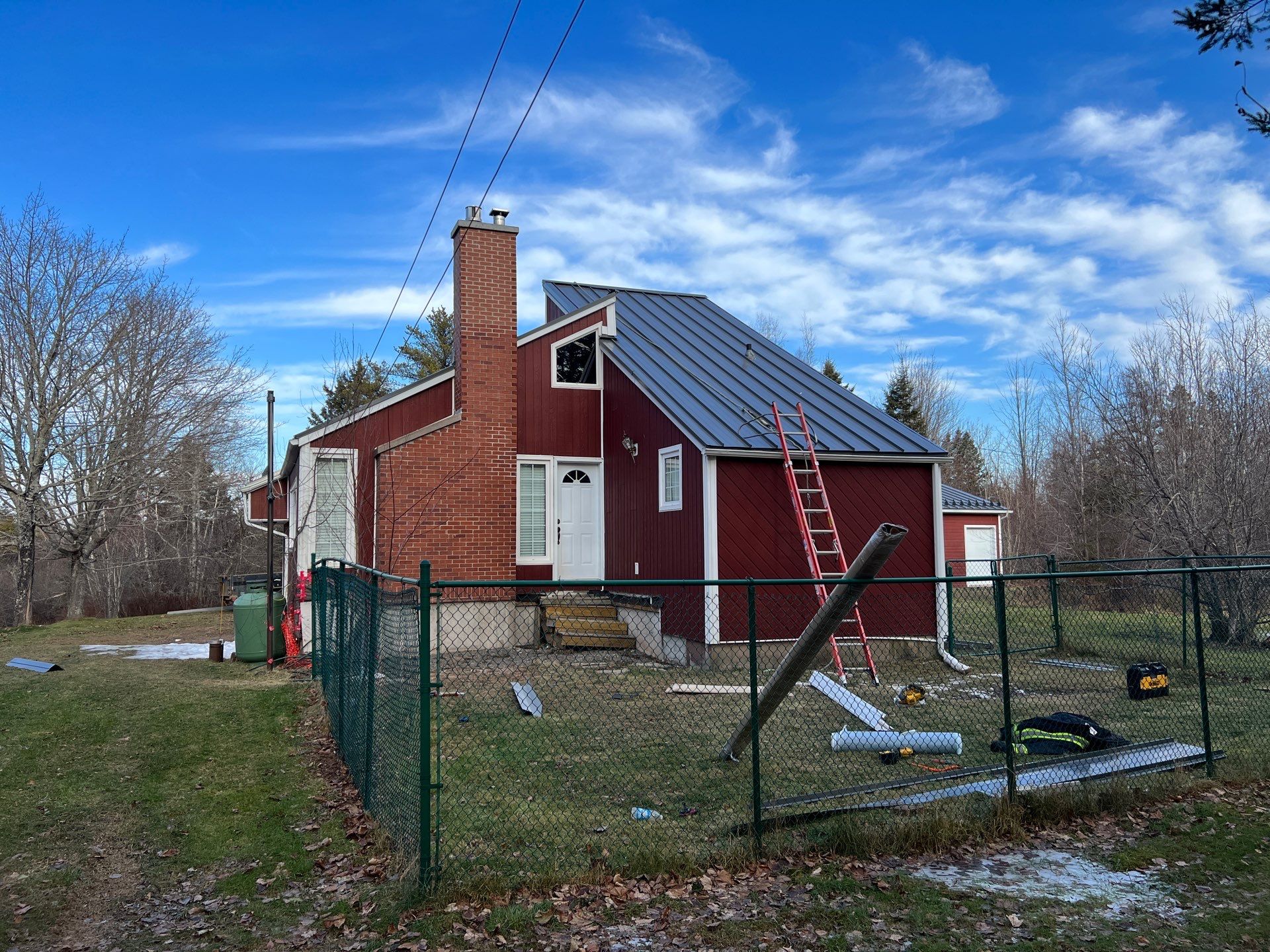 Residential Roofing Installation using Ideal Steel Standing Seam  by Artisan Roofing & Home Improvements Inc.