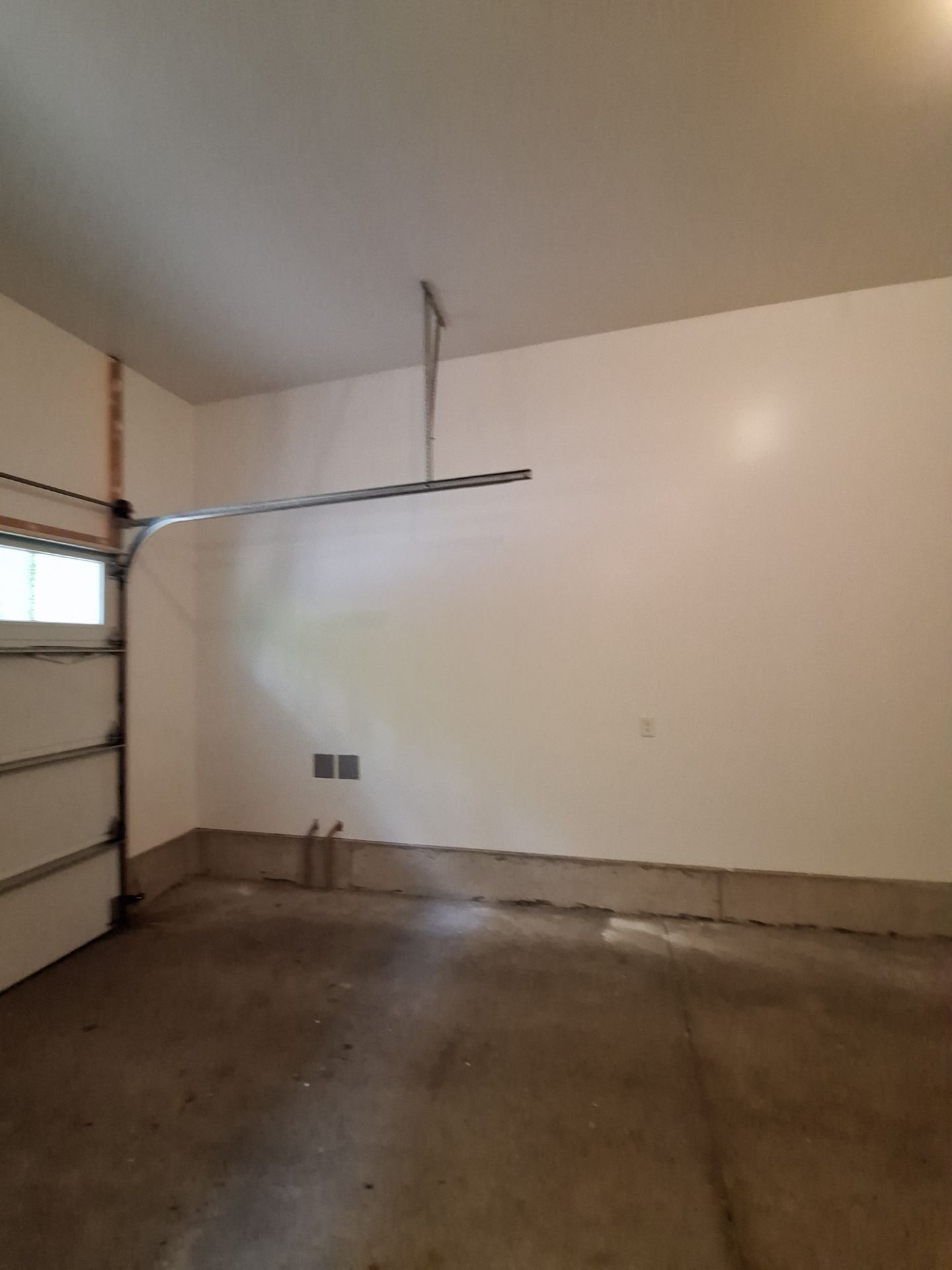 Garage Transformation in West Michigan | Full Interior Repaint & Epoxy Flake Floor in Tidal Wave Blend by Gordon Painting