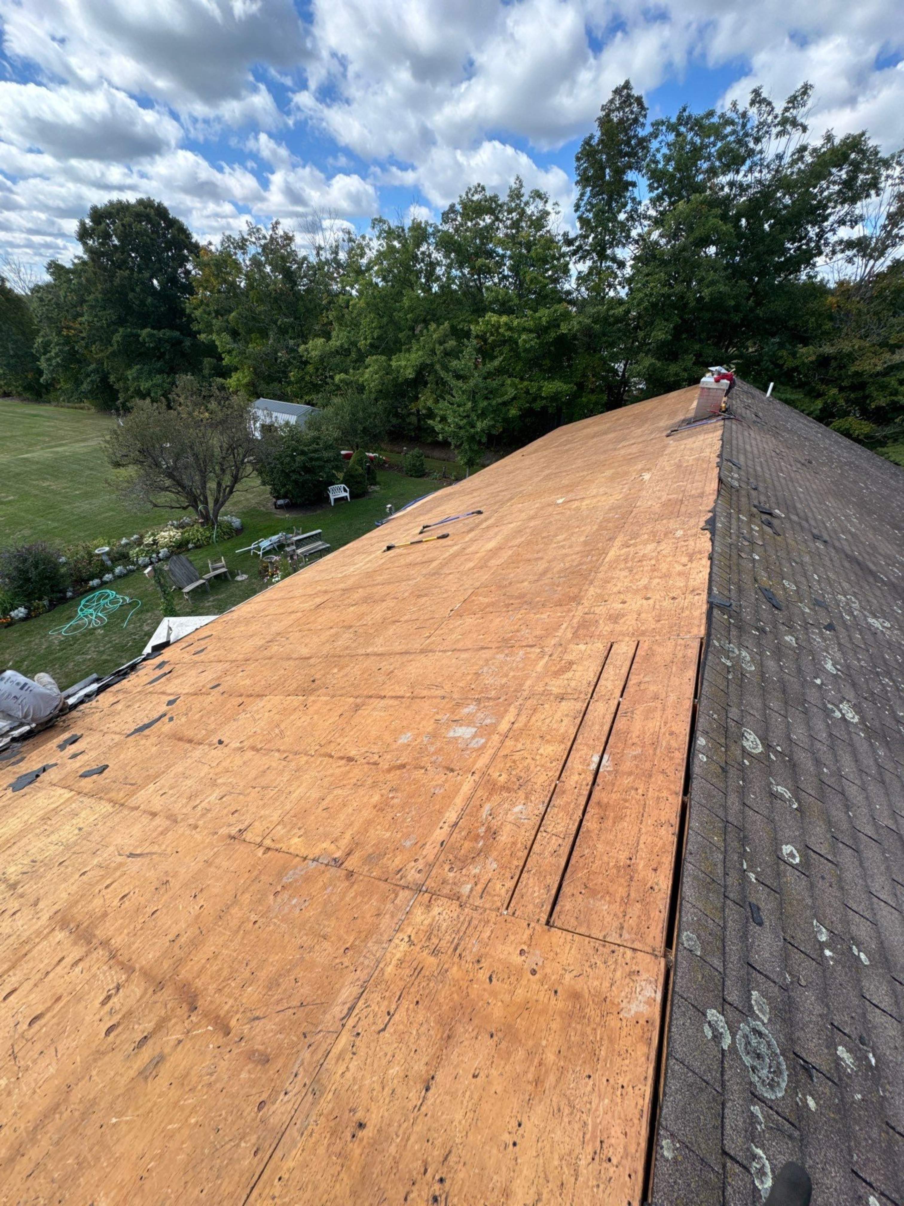 New roof by Horst Custom Homes