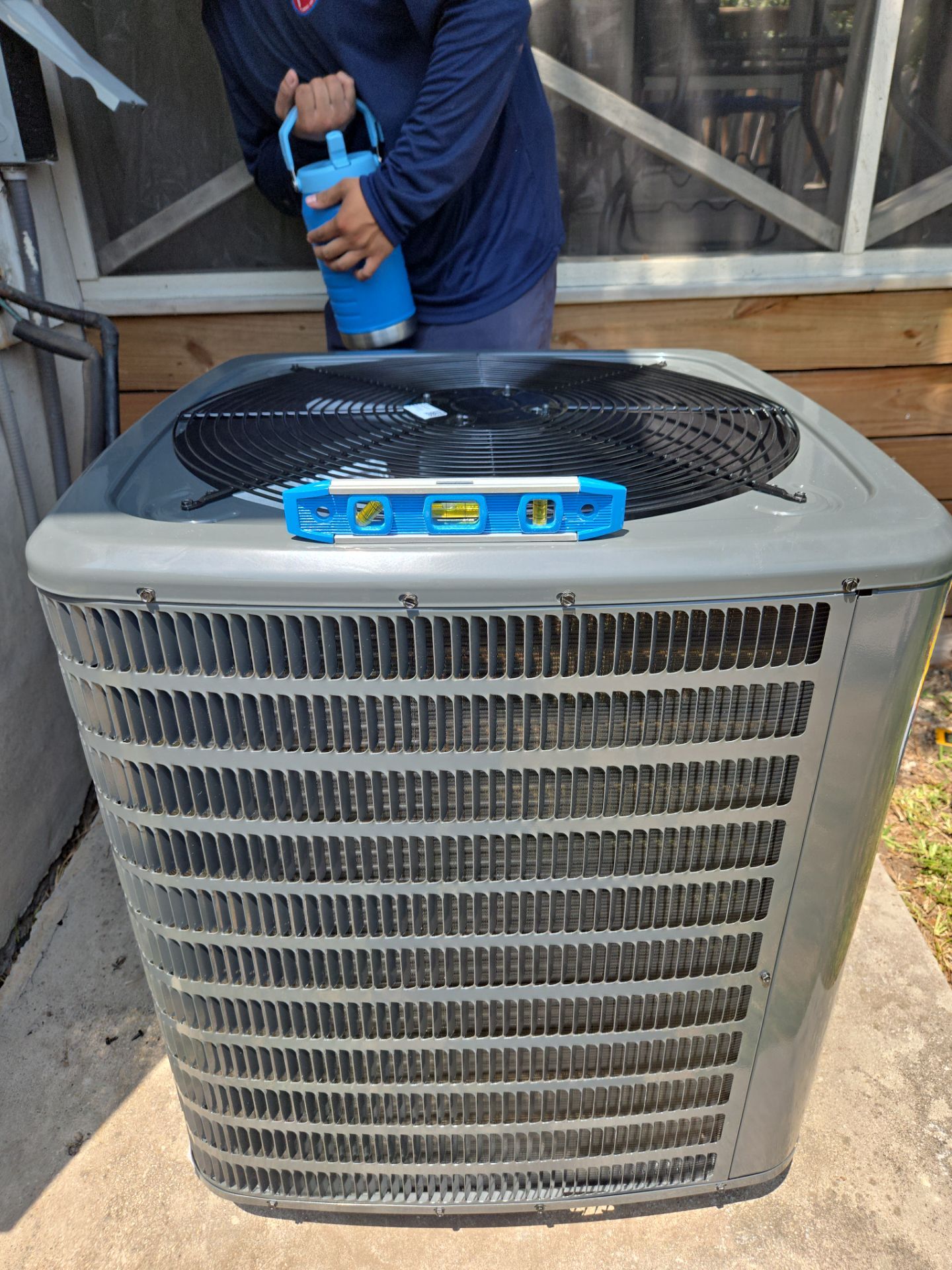 Central Air Conditioning Installation and Whole Home Surge Protection Upgrade in San Antonio by Proud Pops