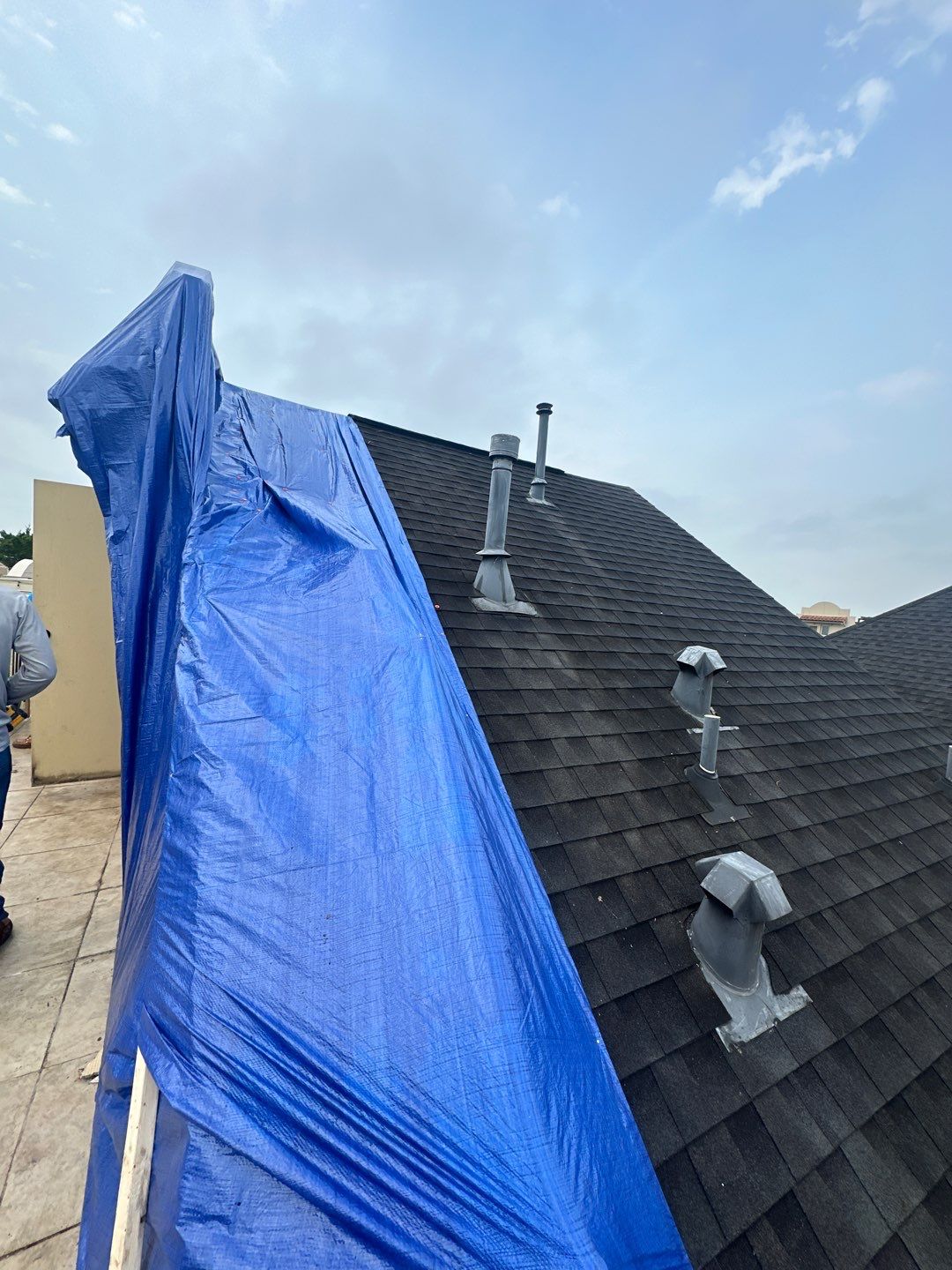 Residential Roofing Repair using Owen's Corning Duration (Lifetime) Shingles by Roof Repair Company