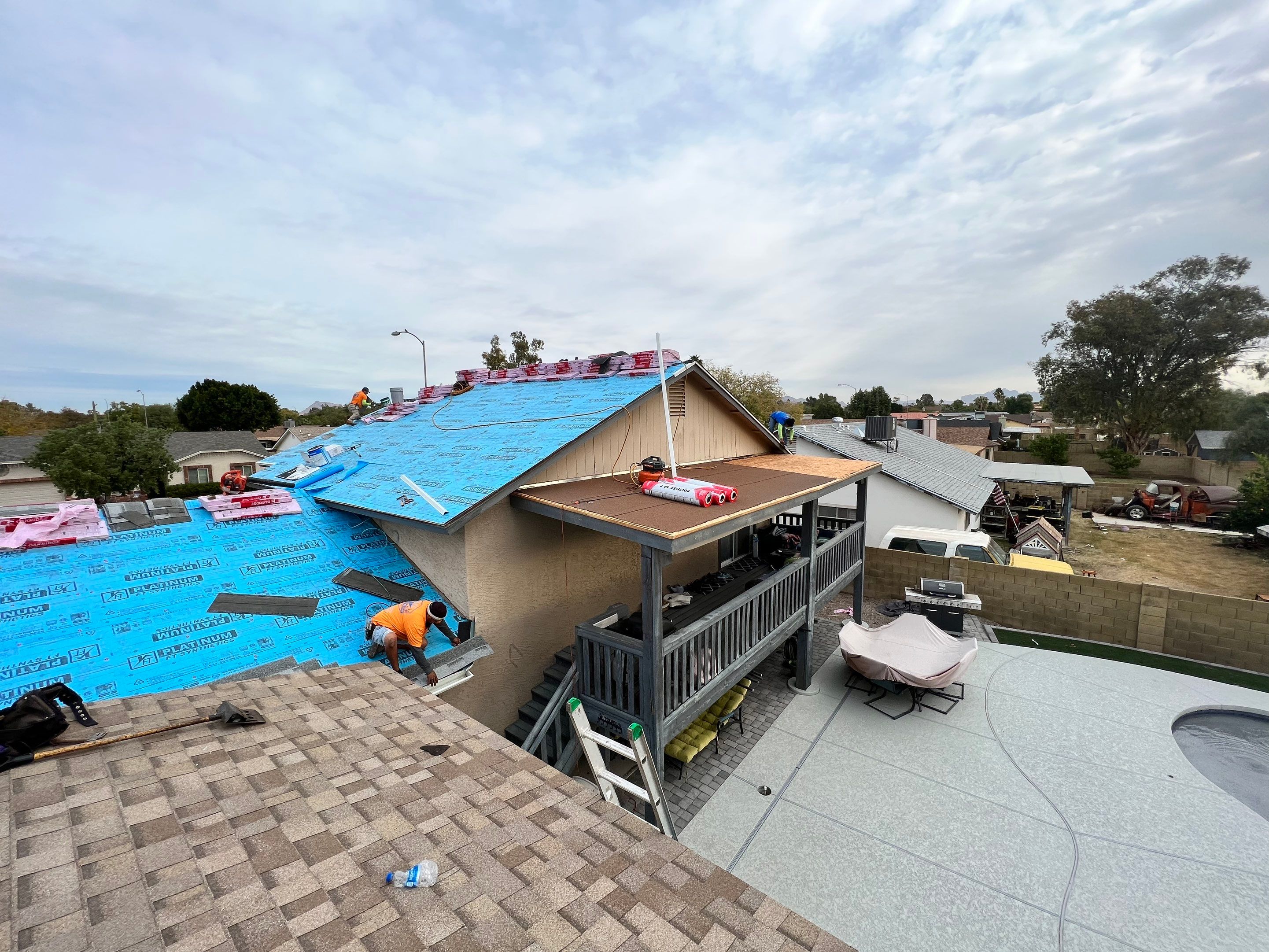 Anne's Full Re-Roof + Shed by All Storm Roofing & Construction