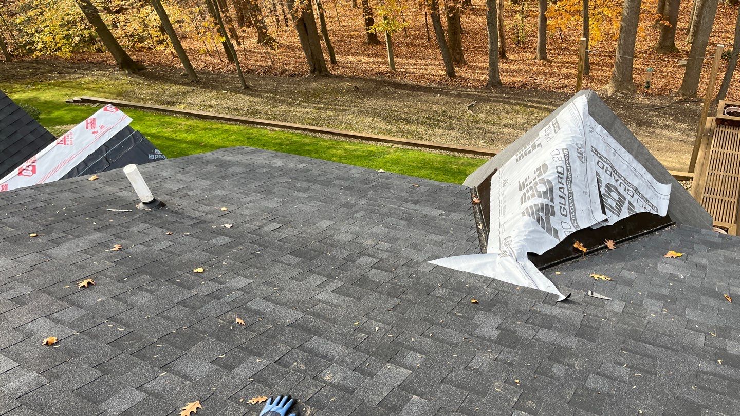 Residential Roofing Installation using Owens Corning Duration, Driftwood by Absolute Roofing and Construction
