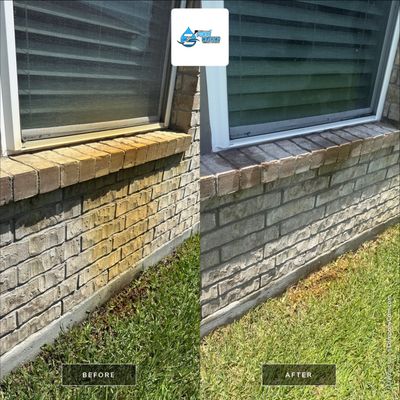 Complete Exterior House Wash and Concrete Cleaning