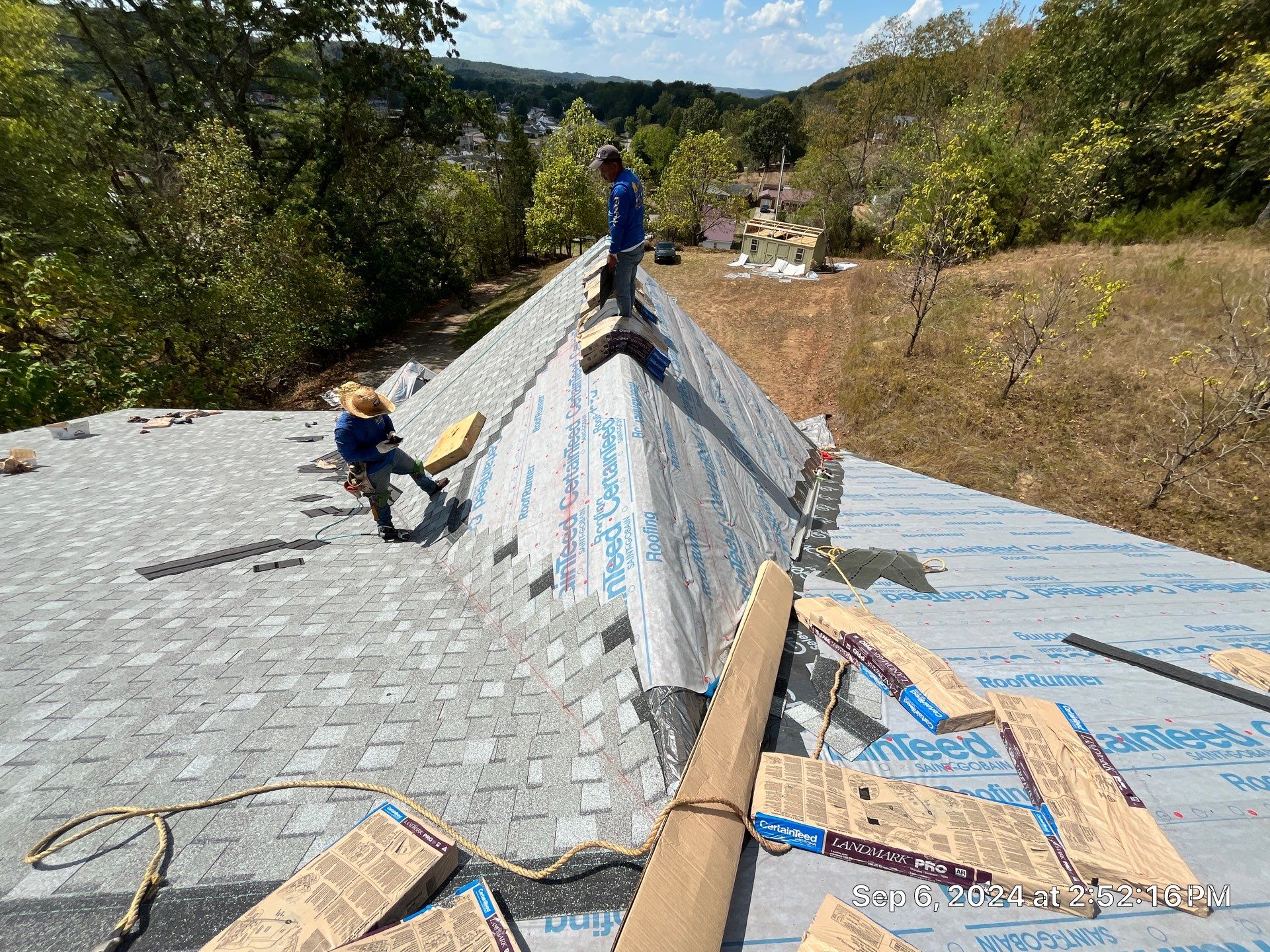 Residential Roofing Repair using Certainteed Landmark Pro Shingles by Fahey Roofing + Contracting