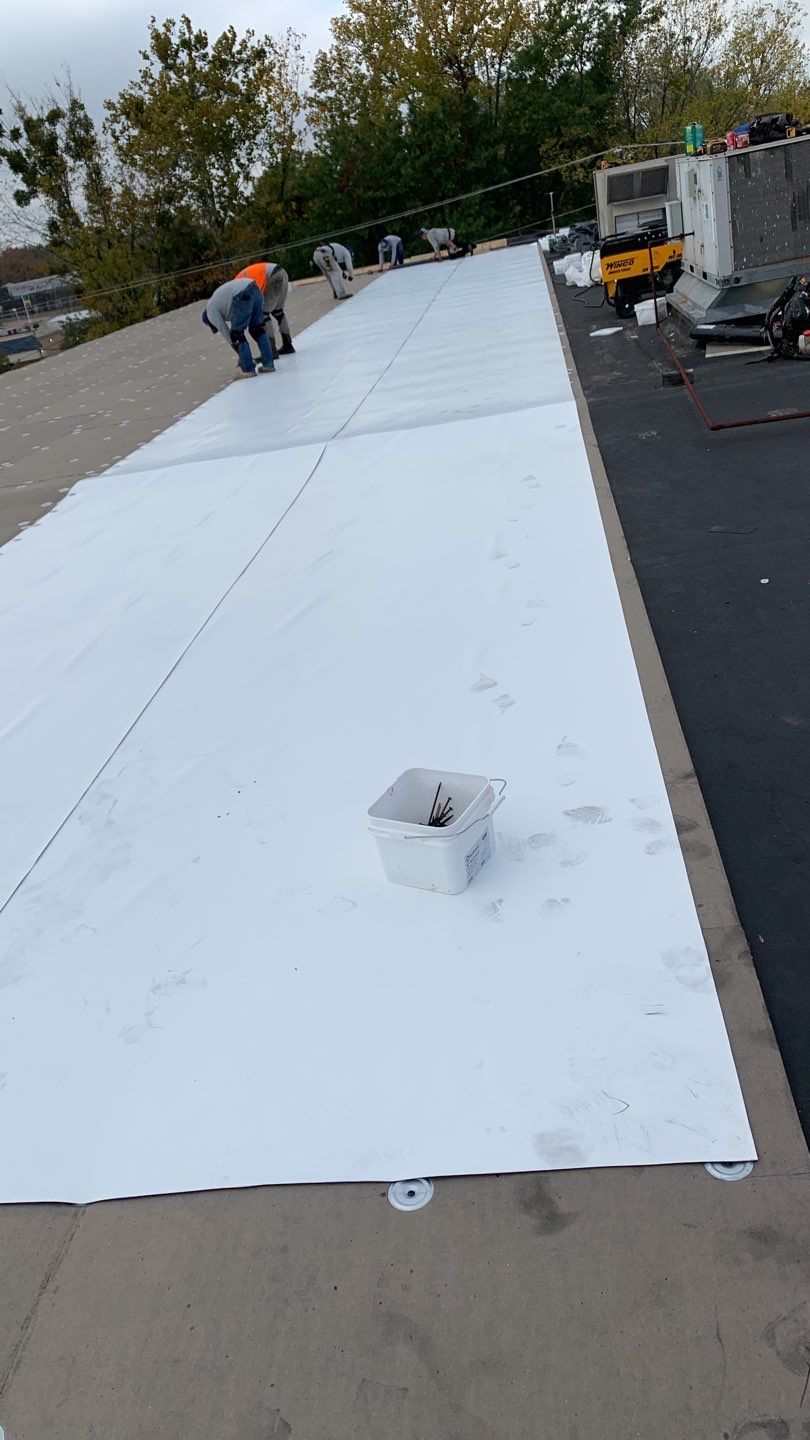 VA Clinic/Tractor Supply in Idabel, Oklahoma by Hostetler Roofing