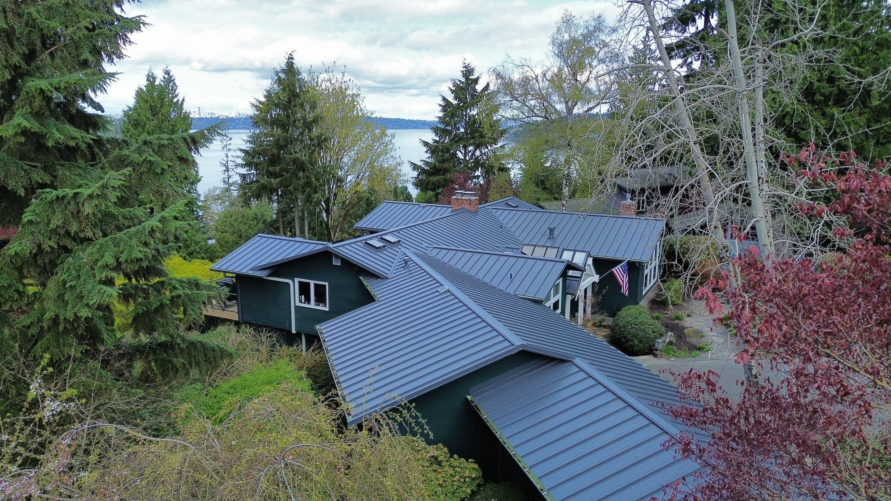 Mercer Island, Metal Roof Replacement, NRM 1000 by Proline Roofing & Restoration LLC