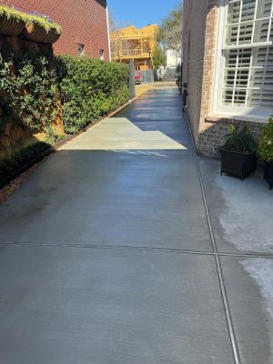 Driveway Concrete Replacement & French Drainage System