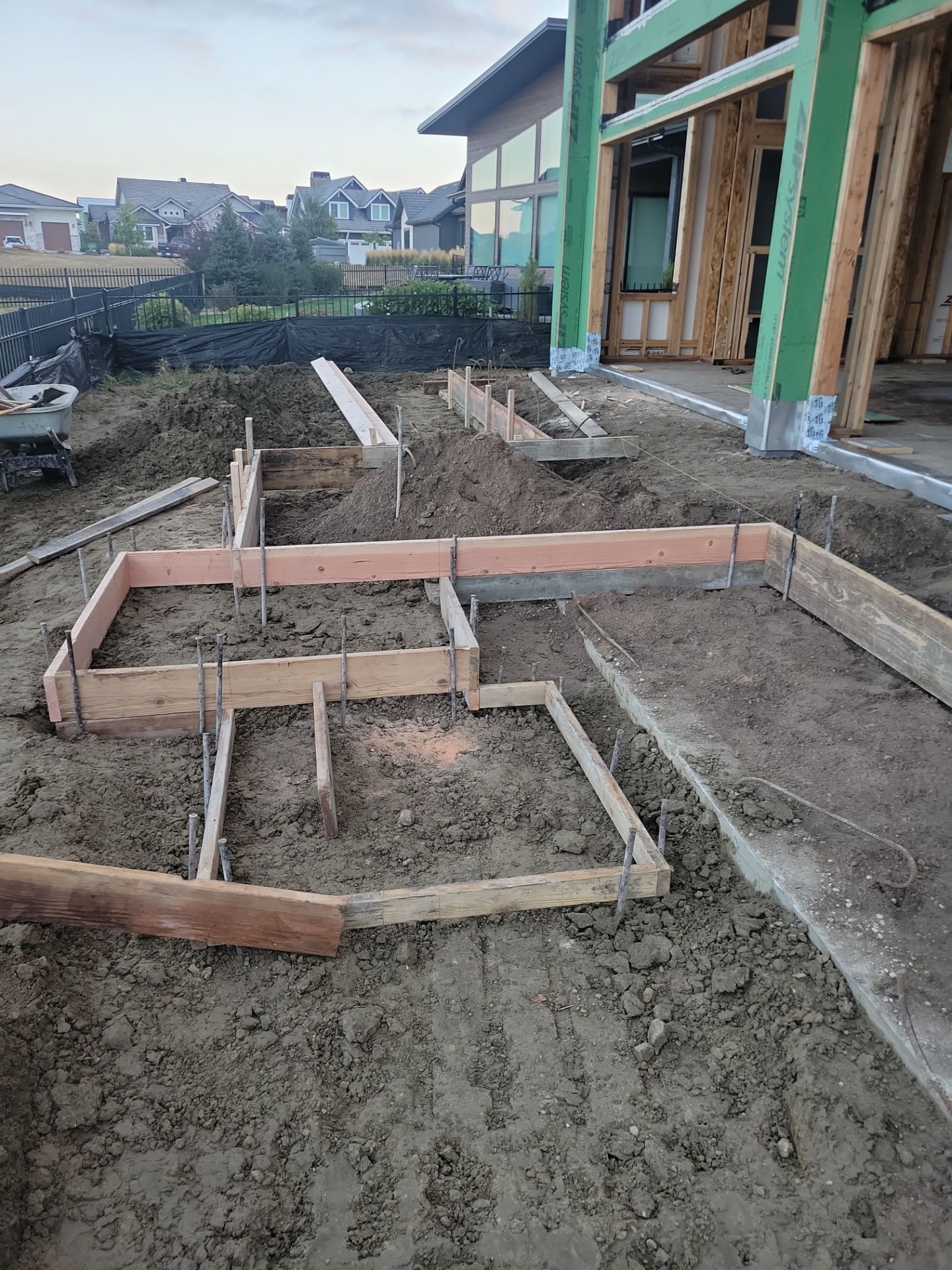 Stamped Concrete Patio and Custom Walkway Installation in Berthoud, Colorado by Center Line Concrete