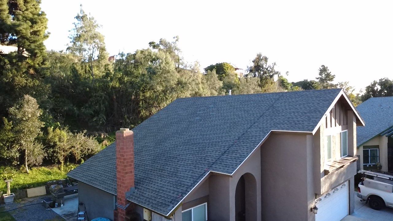 City Heights Roof Replacement with GAF Timberline HDZ Weathered Wood Shingles by Zenith Roofing Services