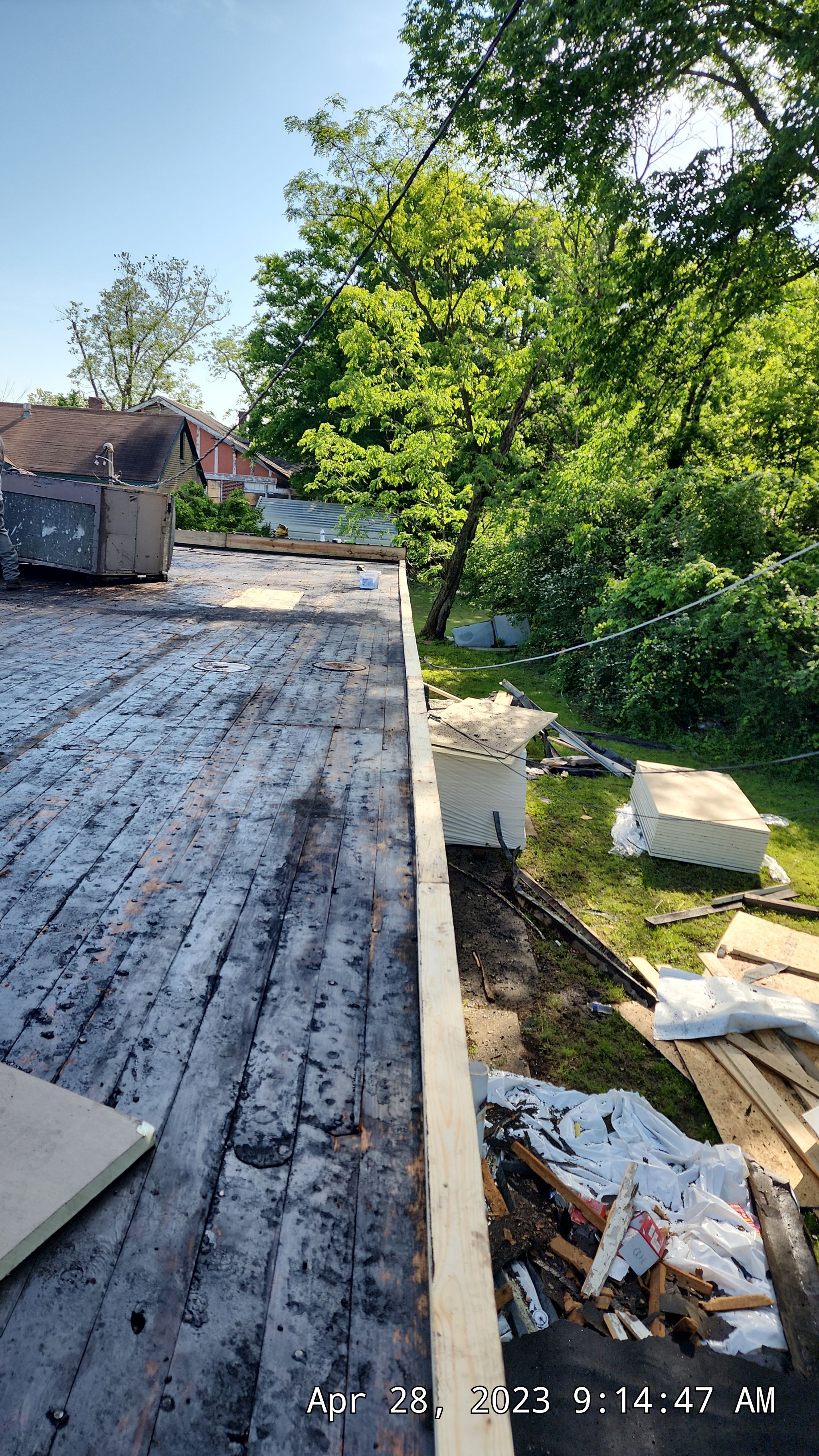Store Building in Hope by Hostetler Roofing