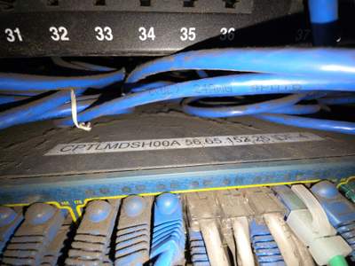 Structured cabling installation by CimaSolutions