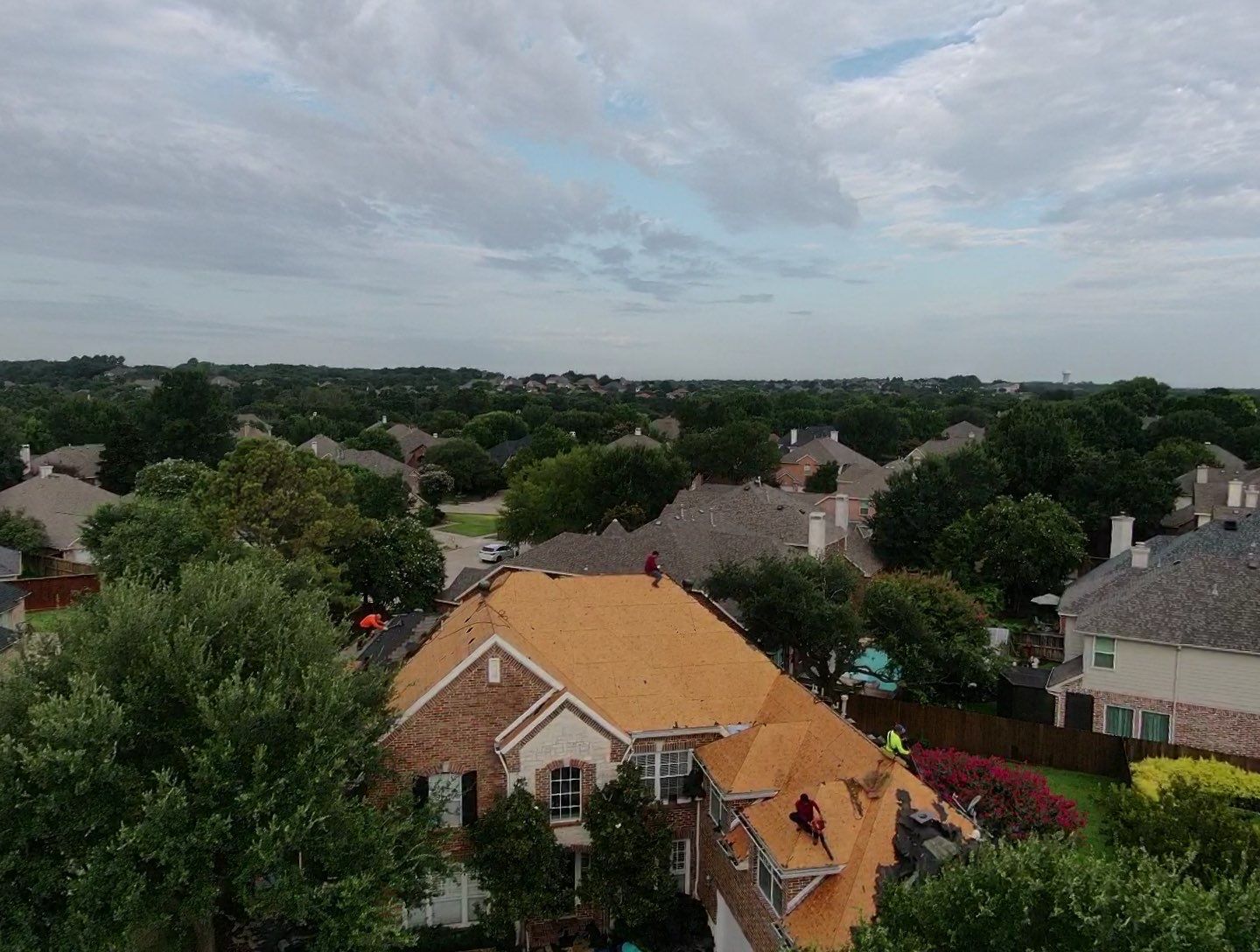 Residential Roof Replacement in Keller TX by Becker Roofing and Exteriors