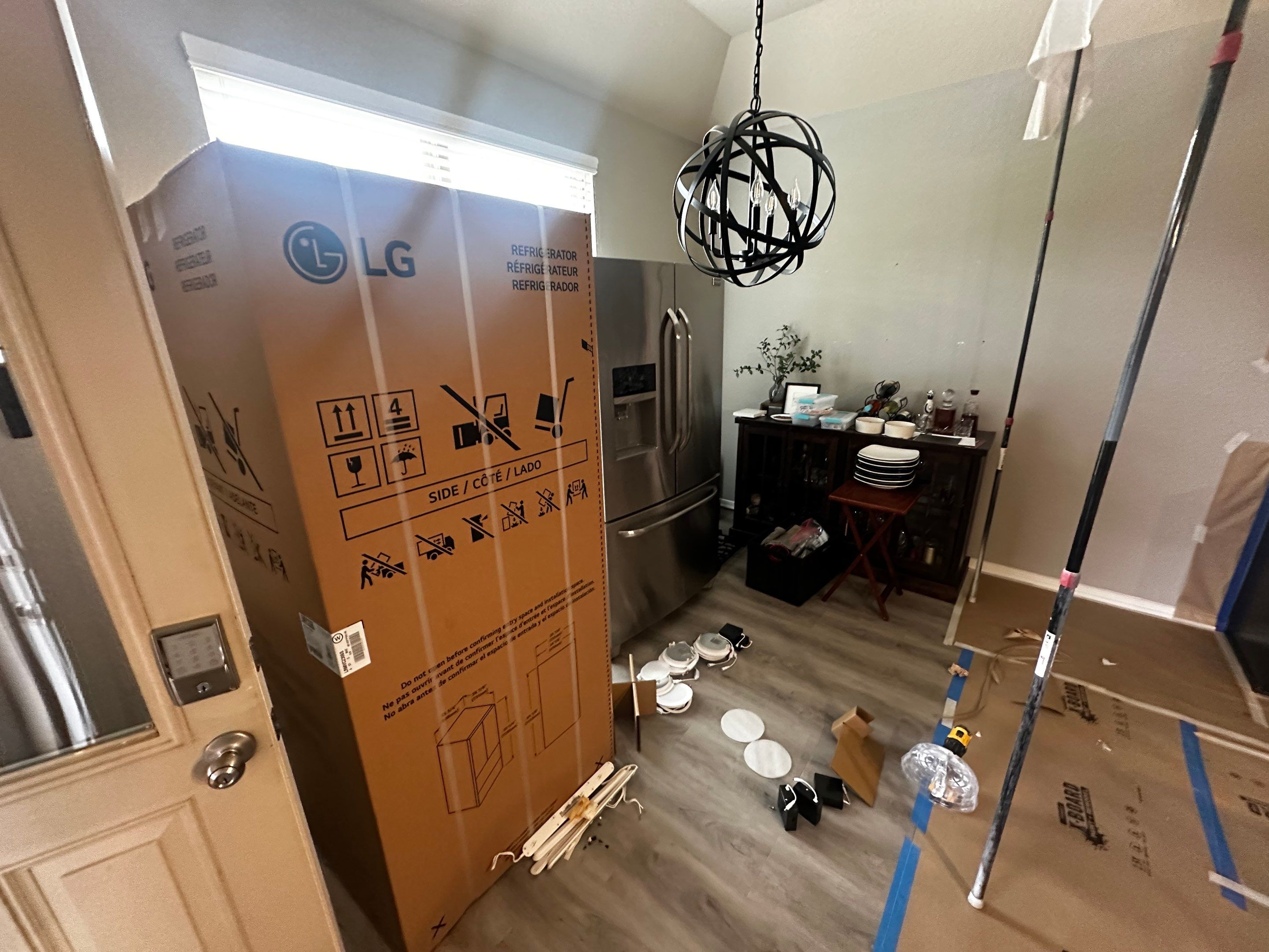 Kitchen Remodel and Outdoor Fireplace in Tomball, TX by SophAlx LLC