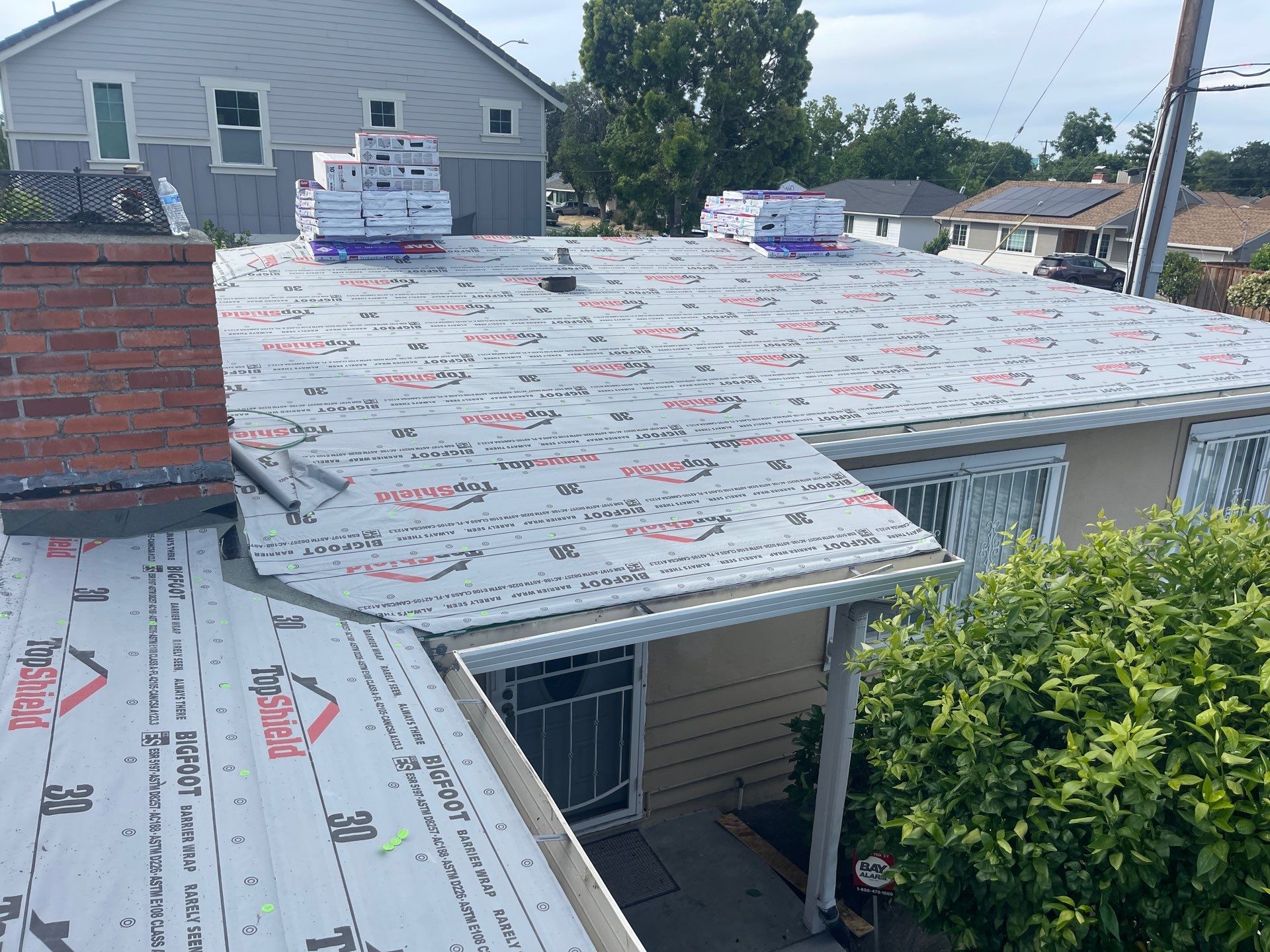 Residential Roofing Replacement using GAF Timberline Reflector Series by Acker Roofing