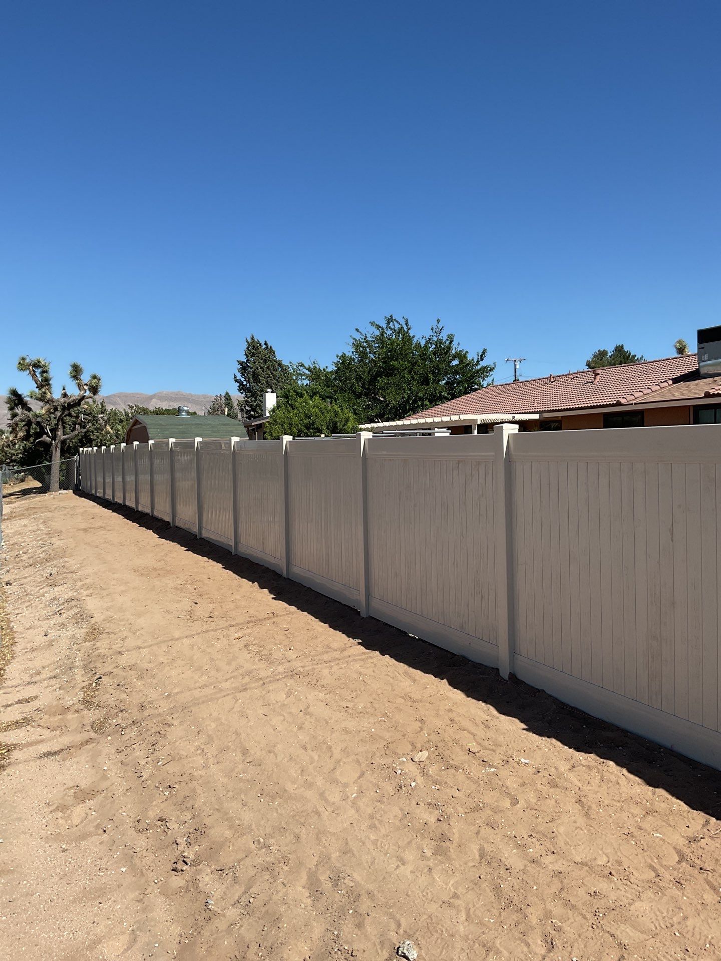 Fence Installation using Vinyl by Fence Guys Inc.