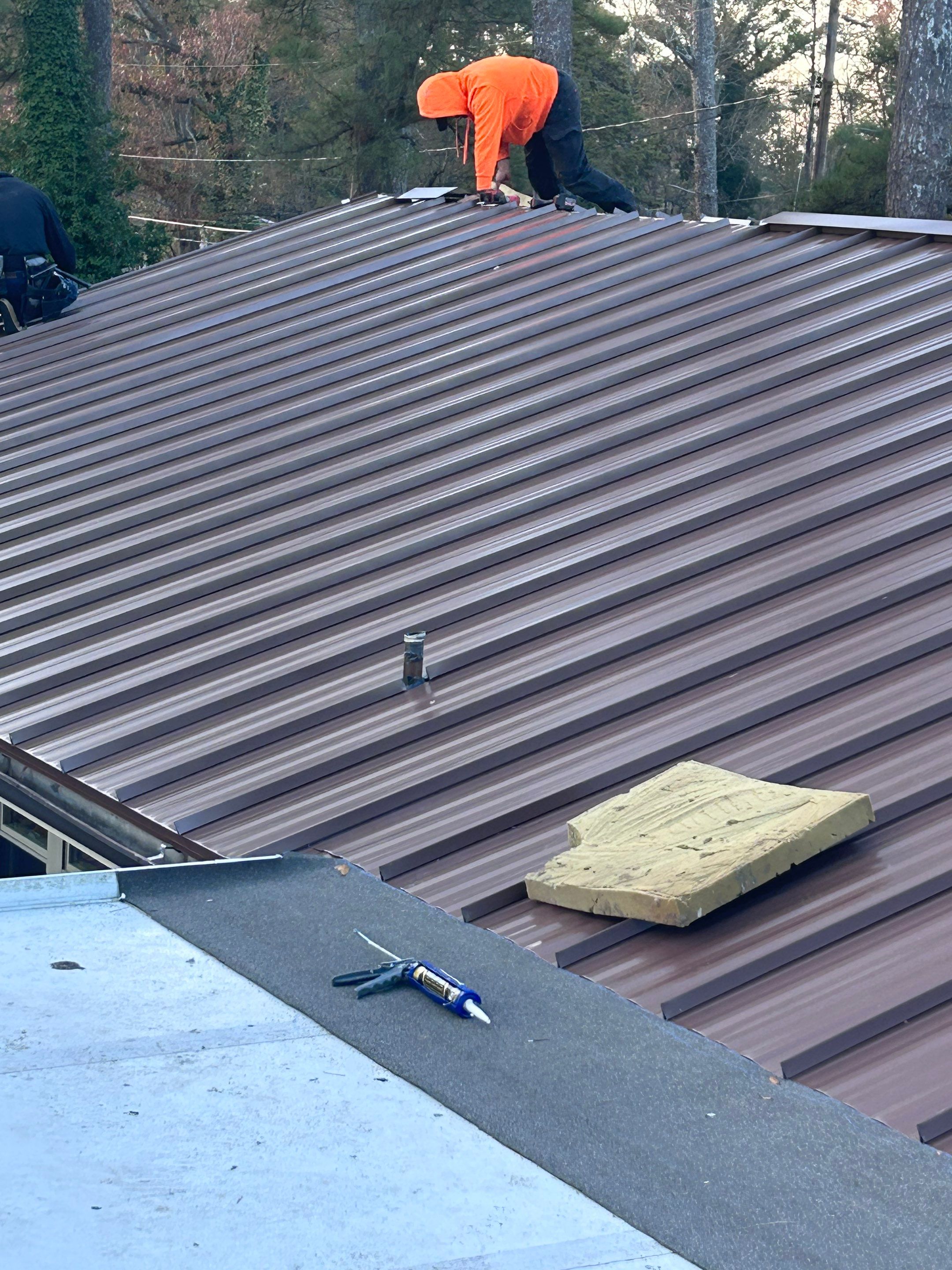Emergency Roofing Services Metal Roof Replacement (Storm Restoration) by Mosaic Roofing Company