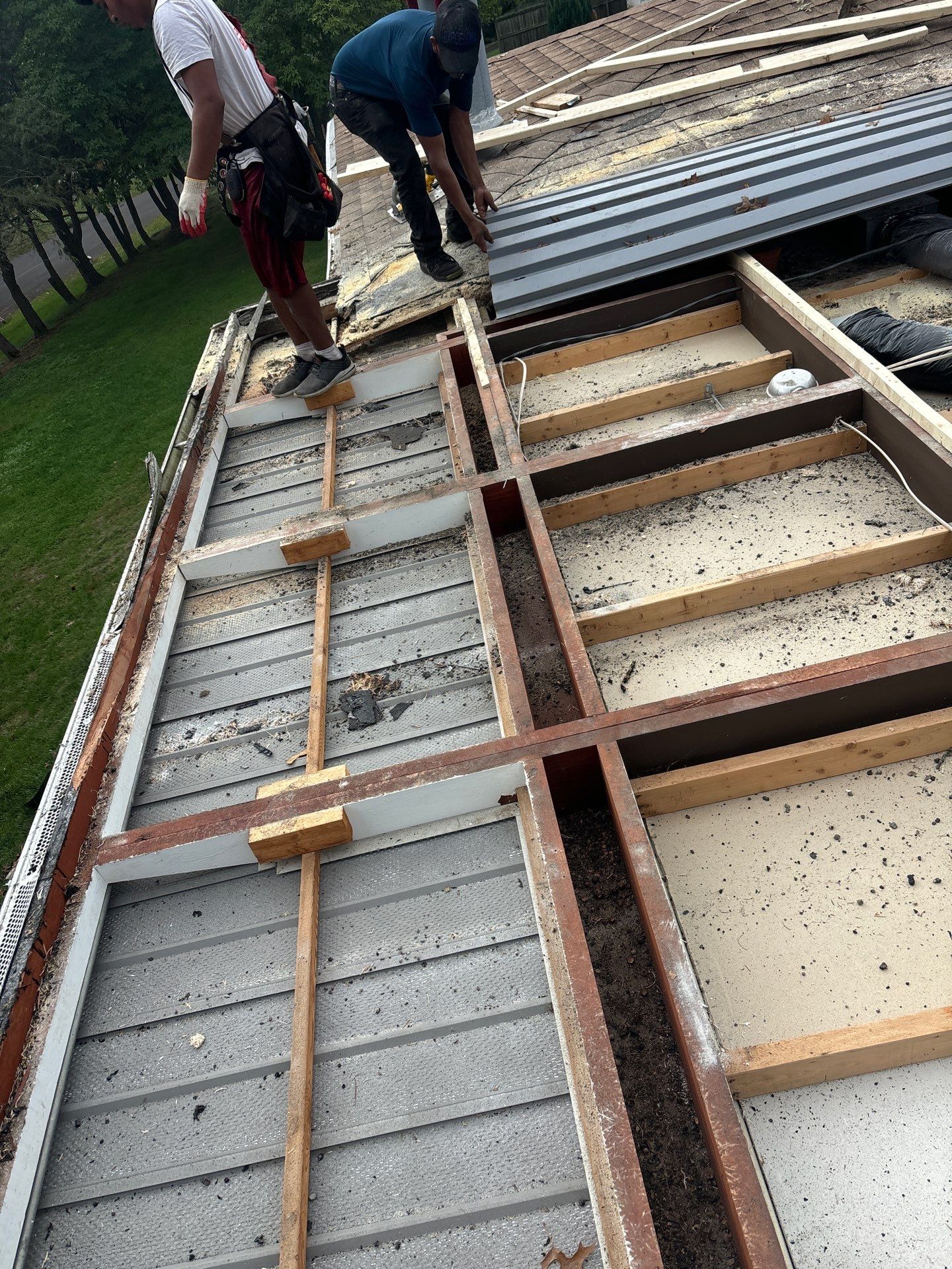 Residential Roofing Installation using EPDM  by Rainstoppers Roofing