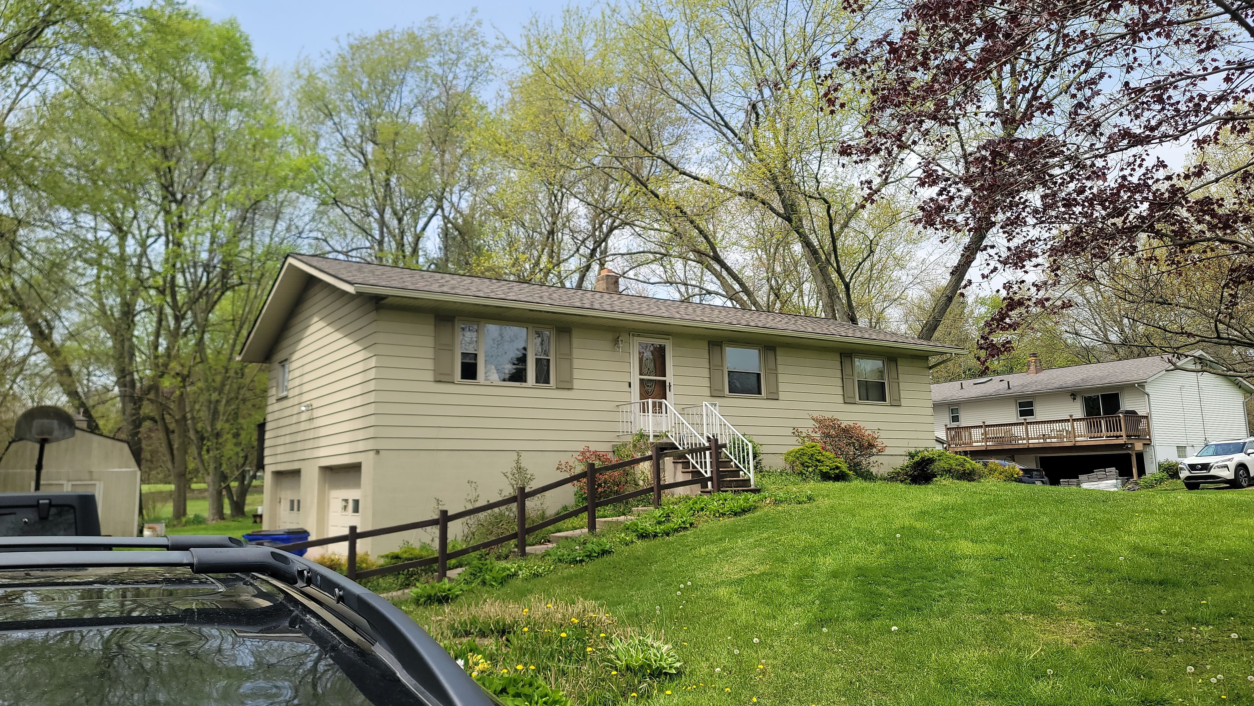 Atlas Pinnacle, Color, Weathered Shadow, Drip Edge, Color, Royal Brown by Eagle Eye Roofing