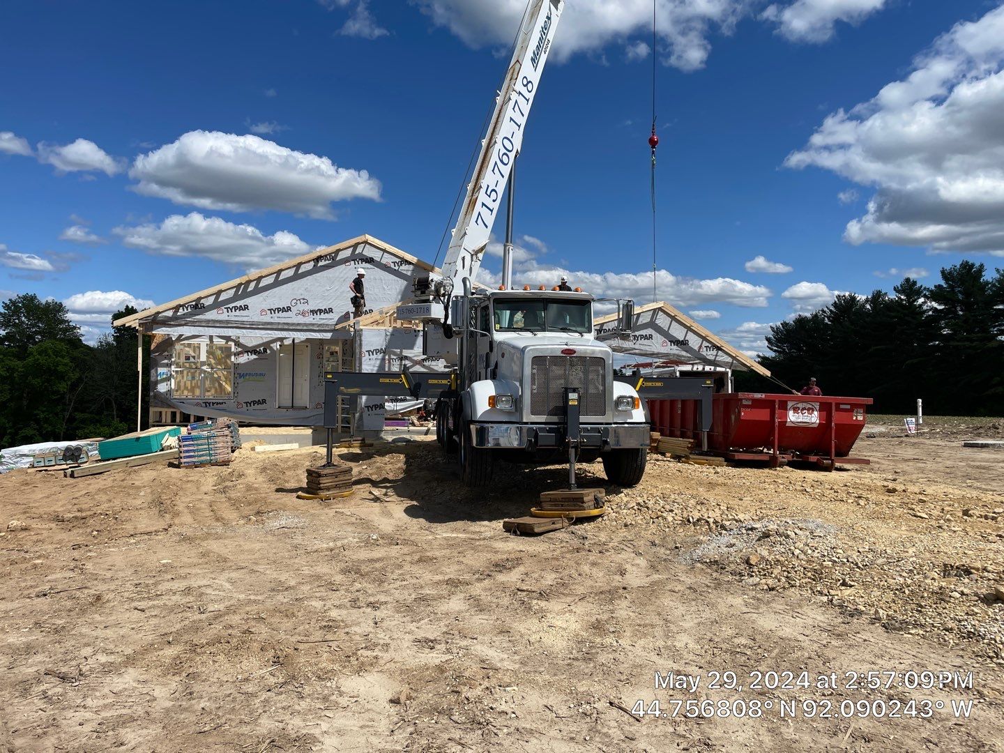 Elmwood, WI Build by Bauer Estates LLC