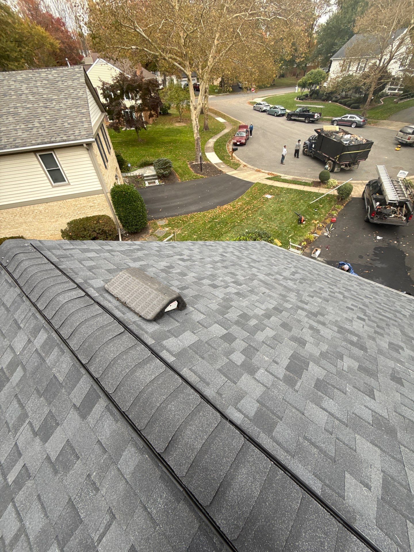 Alexandria :Residential Roof Replacement with CertainTeed Landmark Pro in Max Def Moire Black  by RM Banning, Inc.