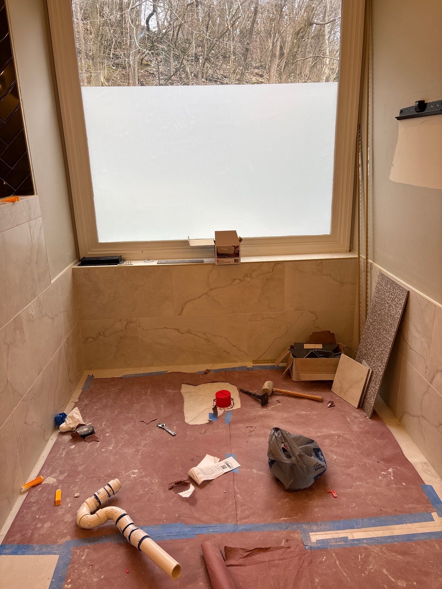 Bathroom Remodel by Footprints Floors Kentucky