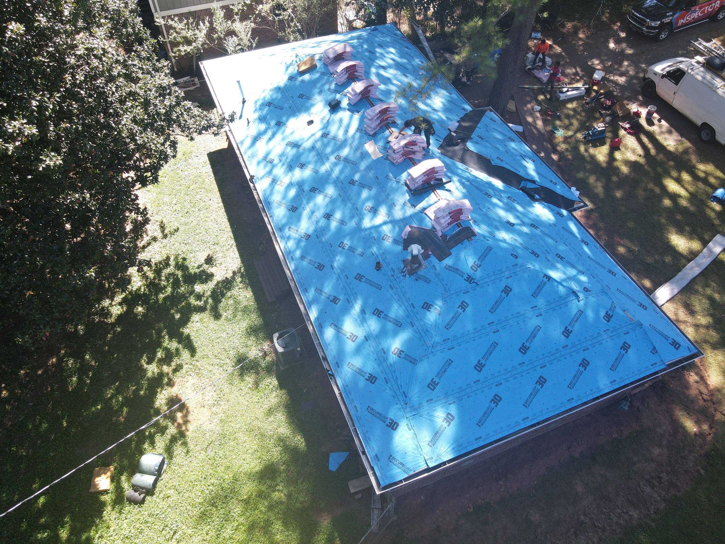 Residential Roofing Installation using Owens Corning by Inspector Roofing and Restoration