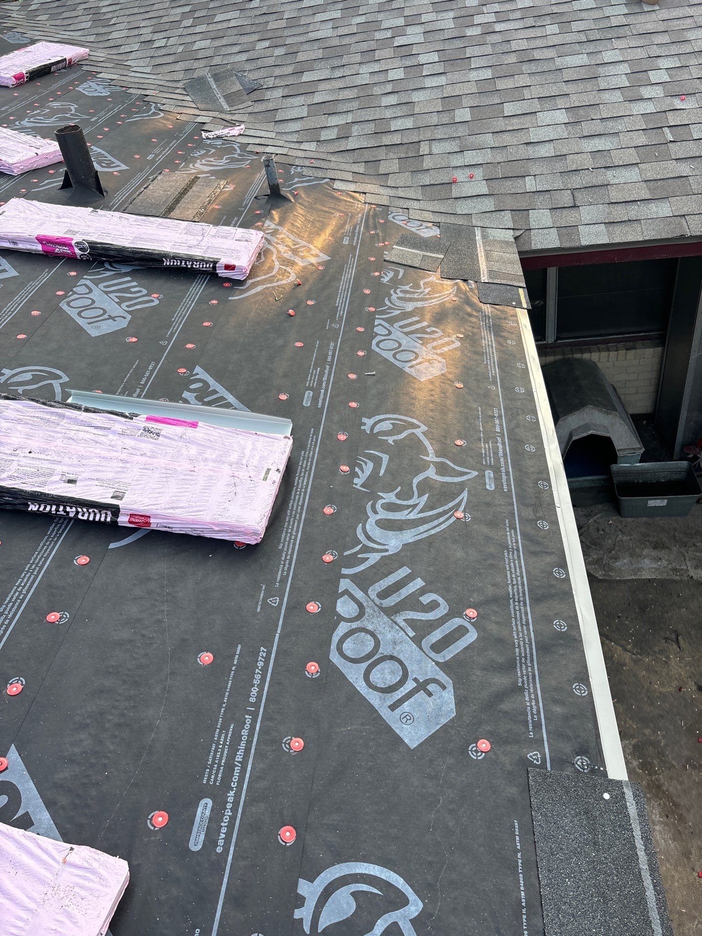 Residential Roofing Repair using Owen's Corning Duration (Lifetime) Shingles by Roof Repair Company