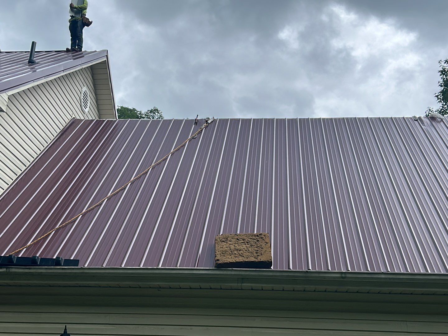Residential Roofing Installation using Metal by Mr. Roofer
