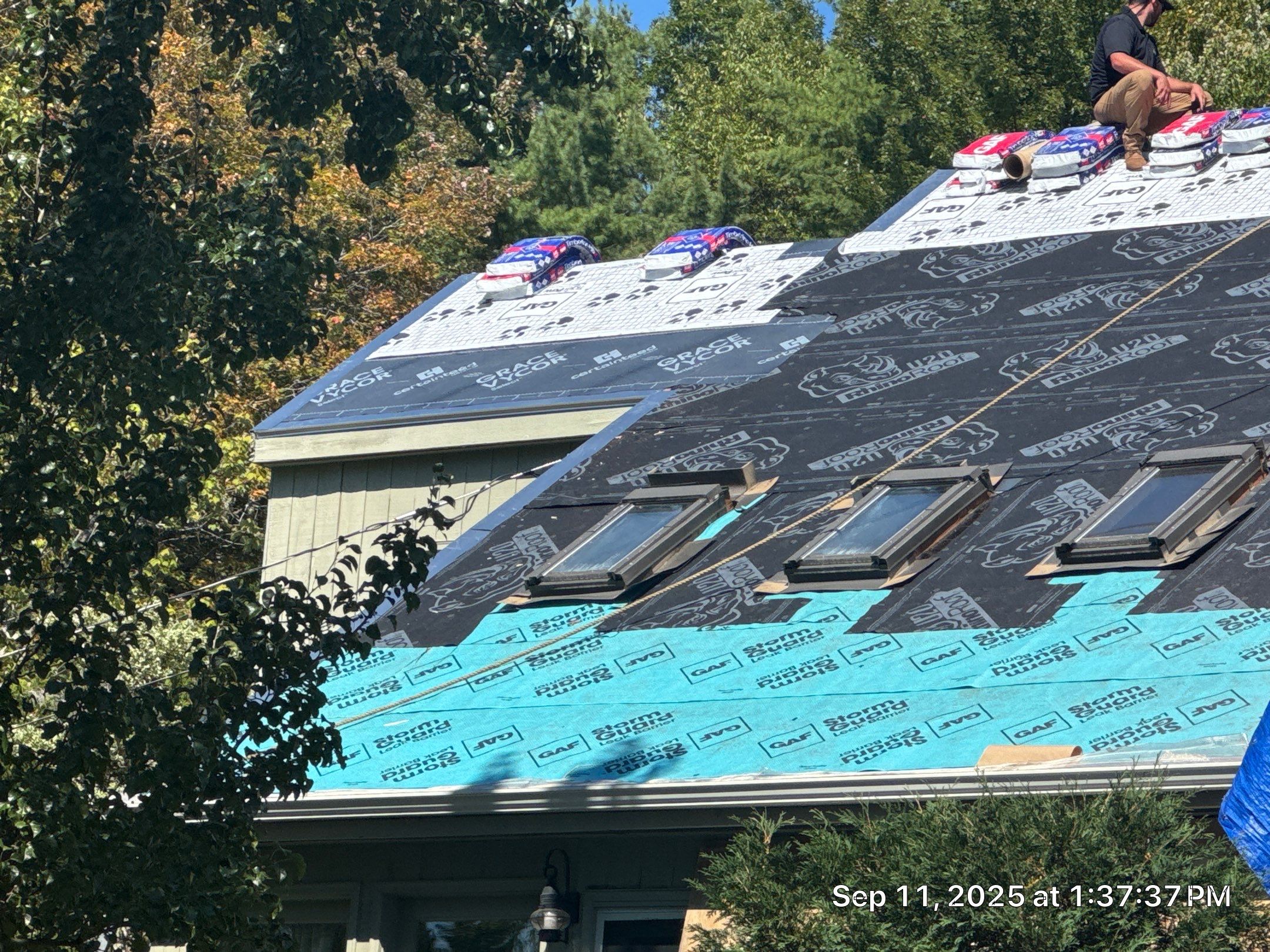Goffstown, NH Roof Replacement – 20 Squares of GAF Timberline HDZ Protection by Compass exteriors