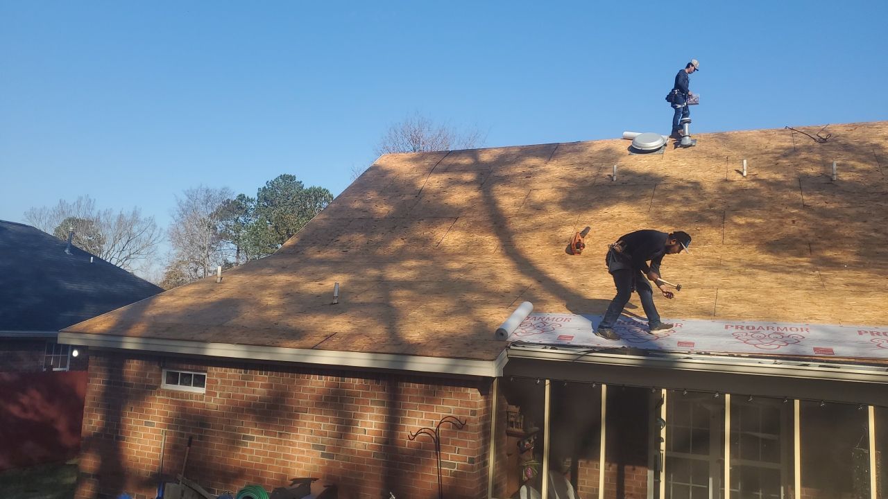 Residential Roofing Installation using Owens Corning by Inspector Roofing and Restoration