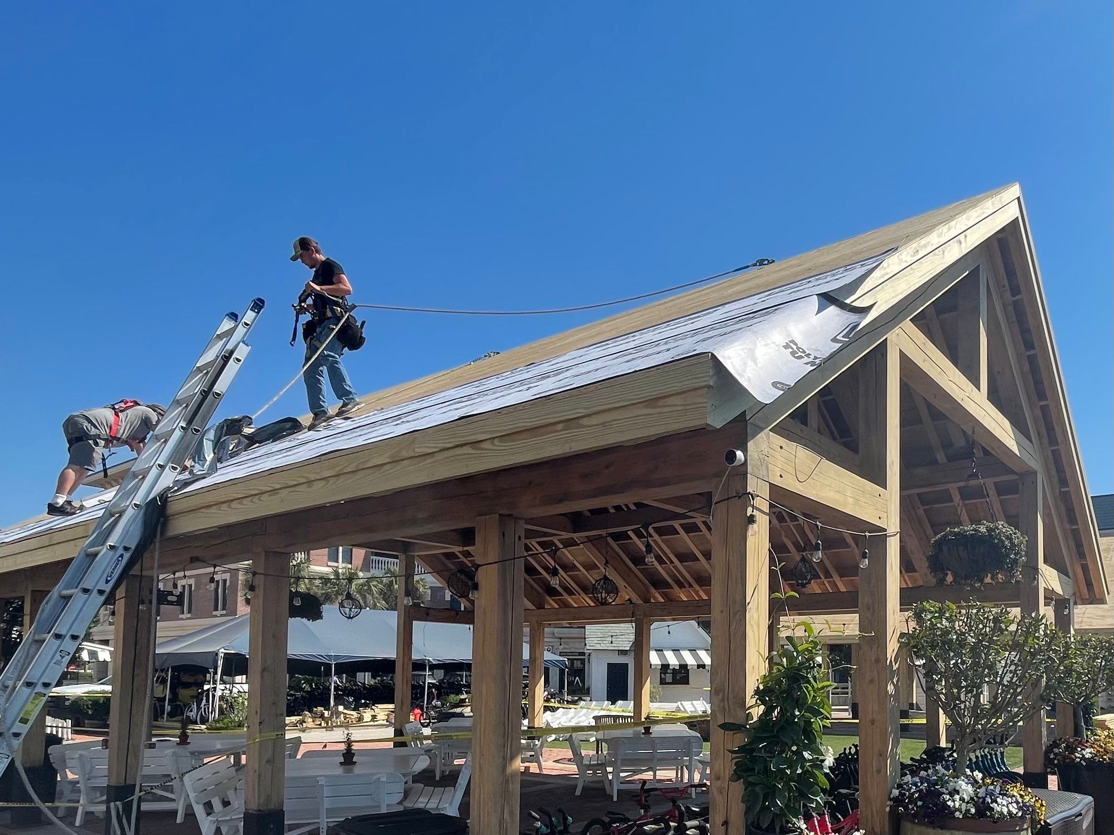General Construction - From Exterior Siding & chimney, Patios to Full Interior Damage by First United Roofing & Construction