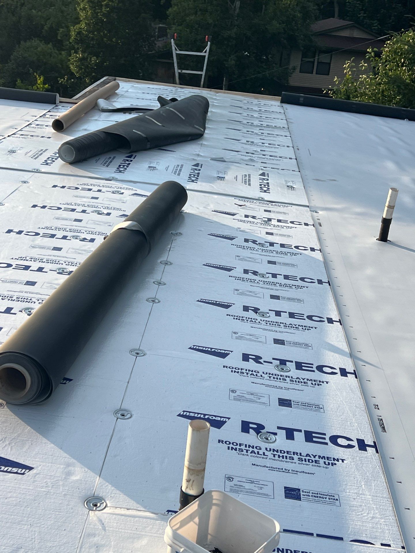 Residential Roofing Installation using GAF UHDZ Shingles by Roofing Formula LLC